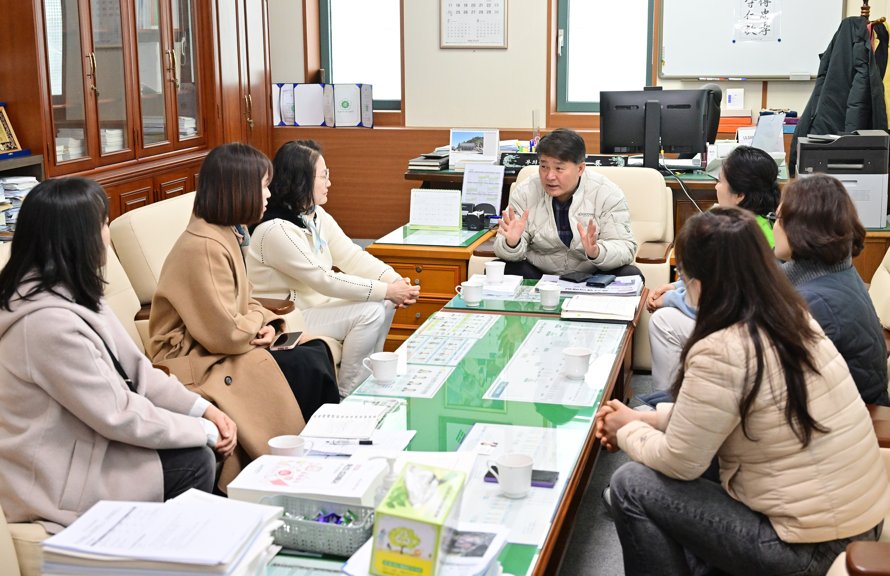 이성룡부의장, 공립 유치원방과후전담사(5시간) 처우개선 간담회 4