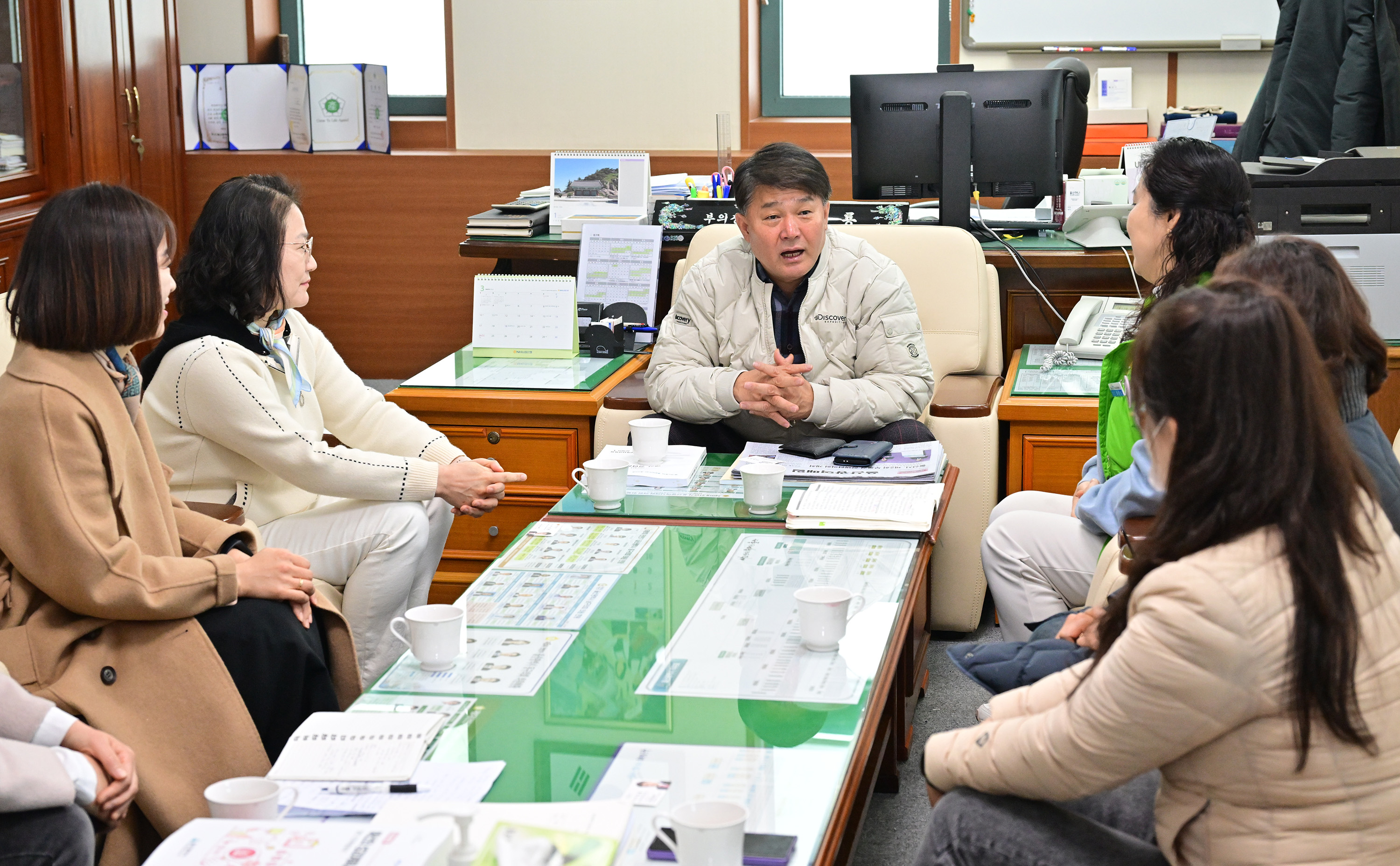 이성룡부의장, 공립 유치원방과후전담사(5시간) 처우개선 간담회 5