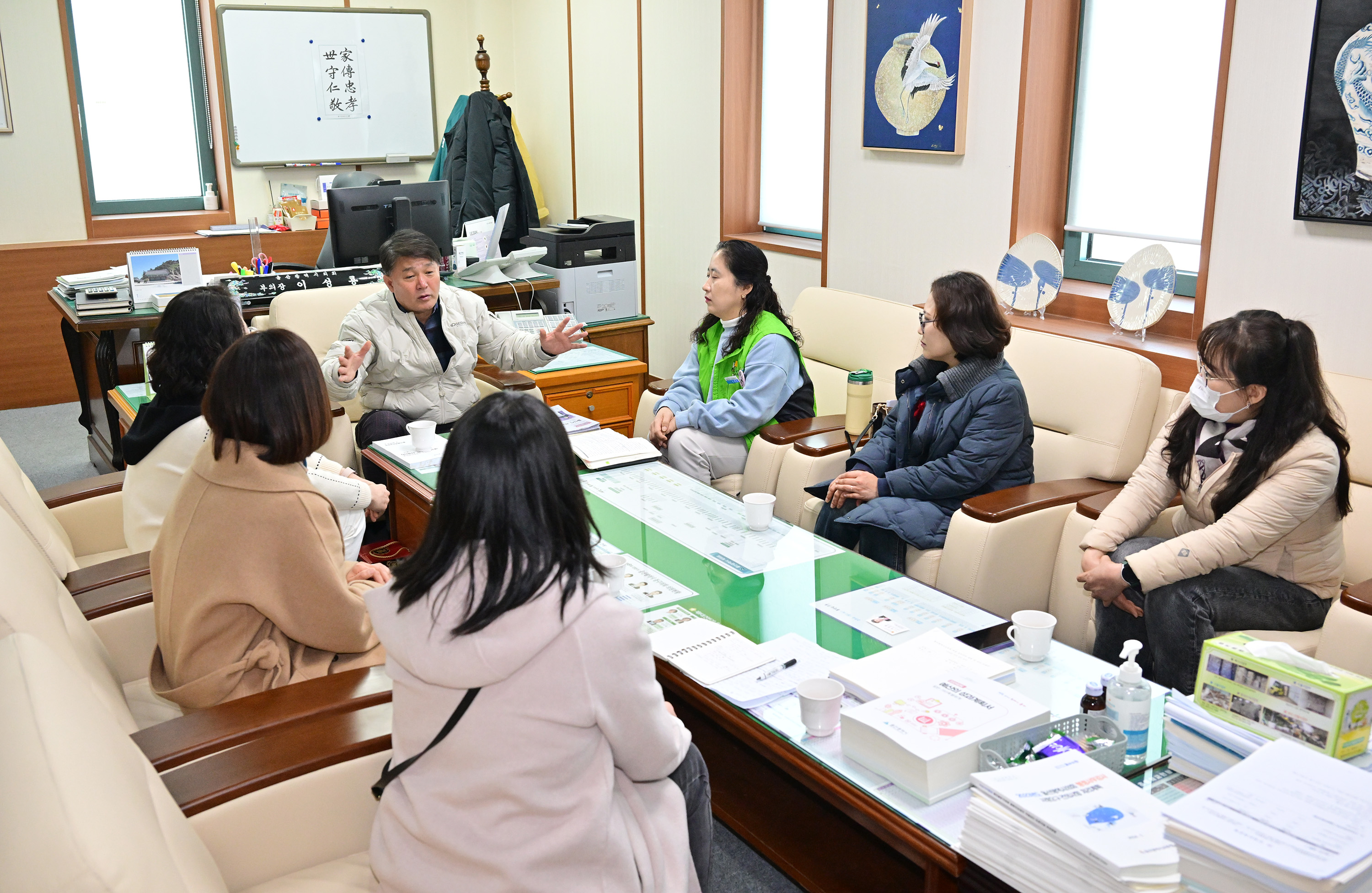이성룡부의장, 공립 유치원방과후전담사(5시간) 처우개선 간담회 7