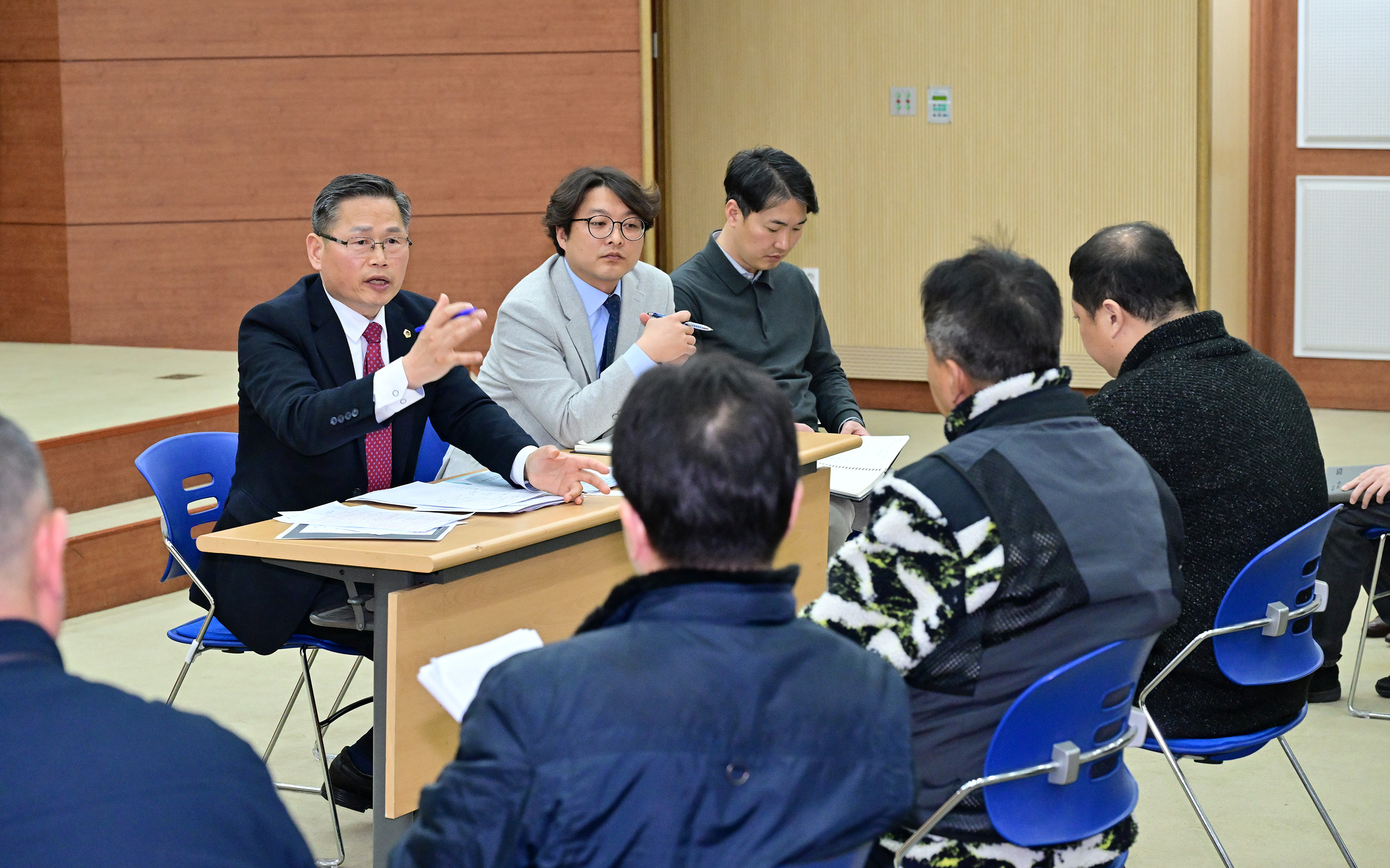 문석주 산업건설위원장, 북구 신천동 지역주택조합 관련 민원청취 및 방안논의1