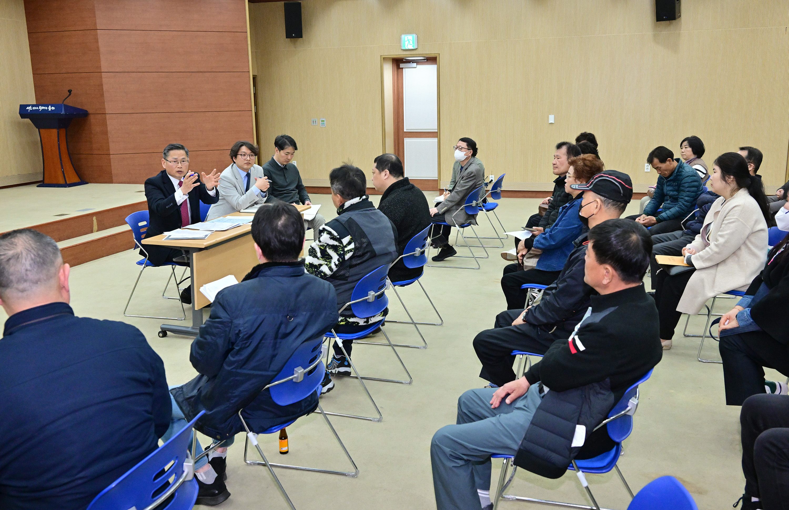 문석주 산업건설위원장, 북구 신천동 지역주택조합 관련 민원청취 및 방안논의4
