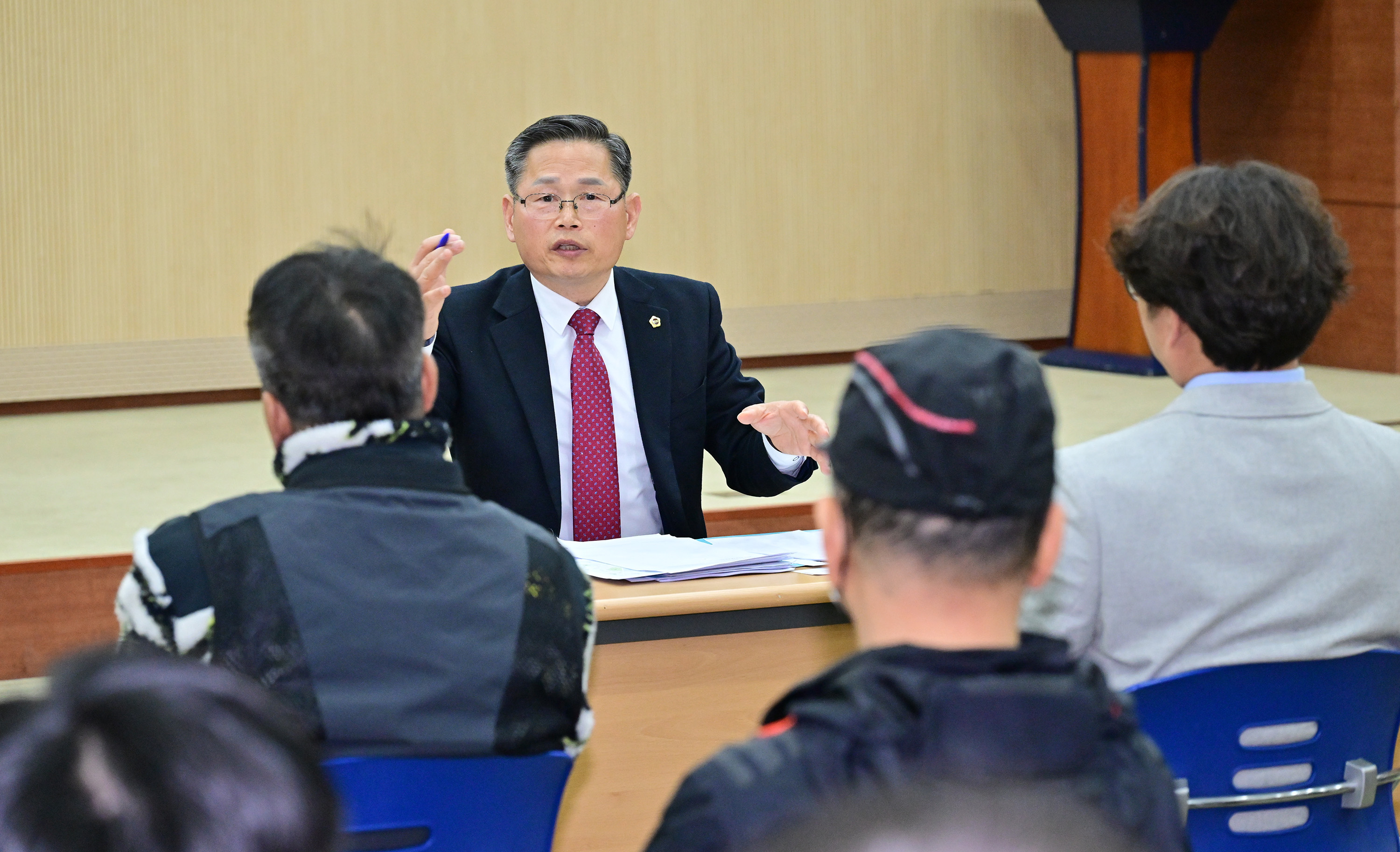 문석주 산업건설위원장, 북구 신천동 지역주택조합 관련 민원청취 및 방안논의5