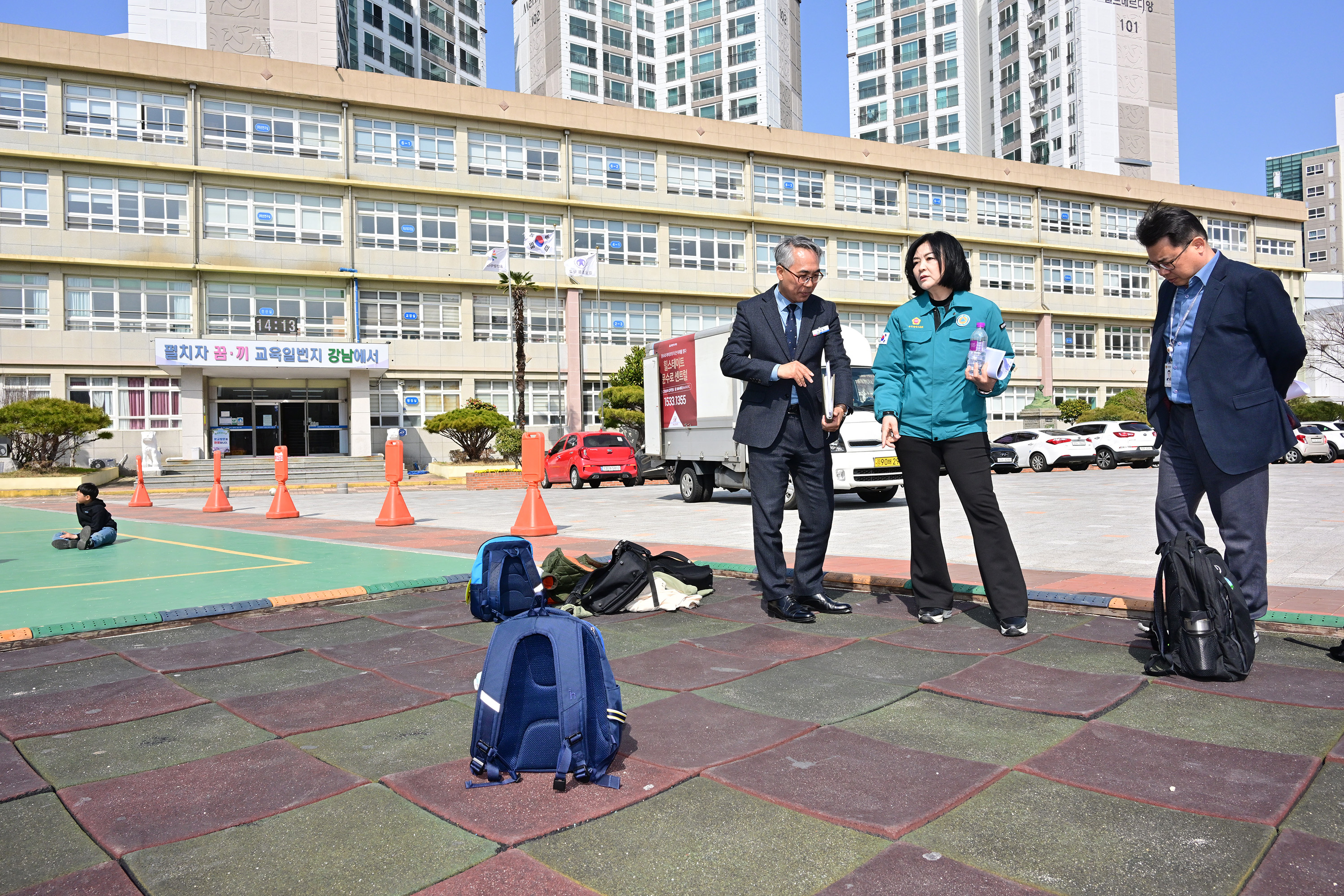 교육위원회, 가칭 울산학생창의누리관, 강남초 그린스마트미래학교 사업 예정지 현장방문17