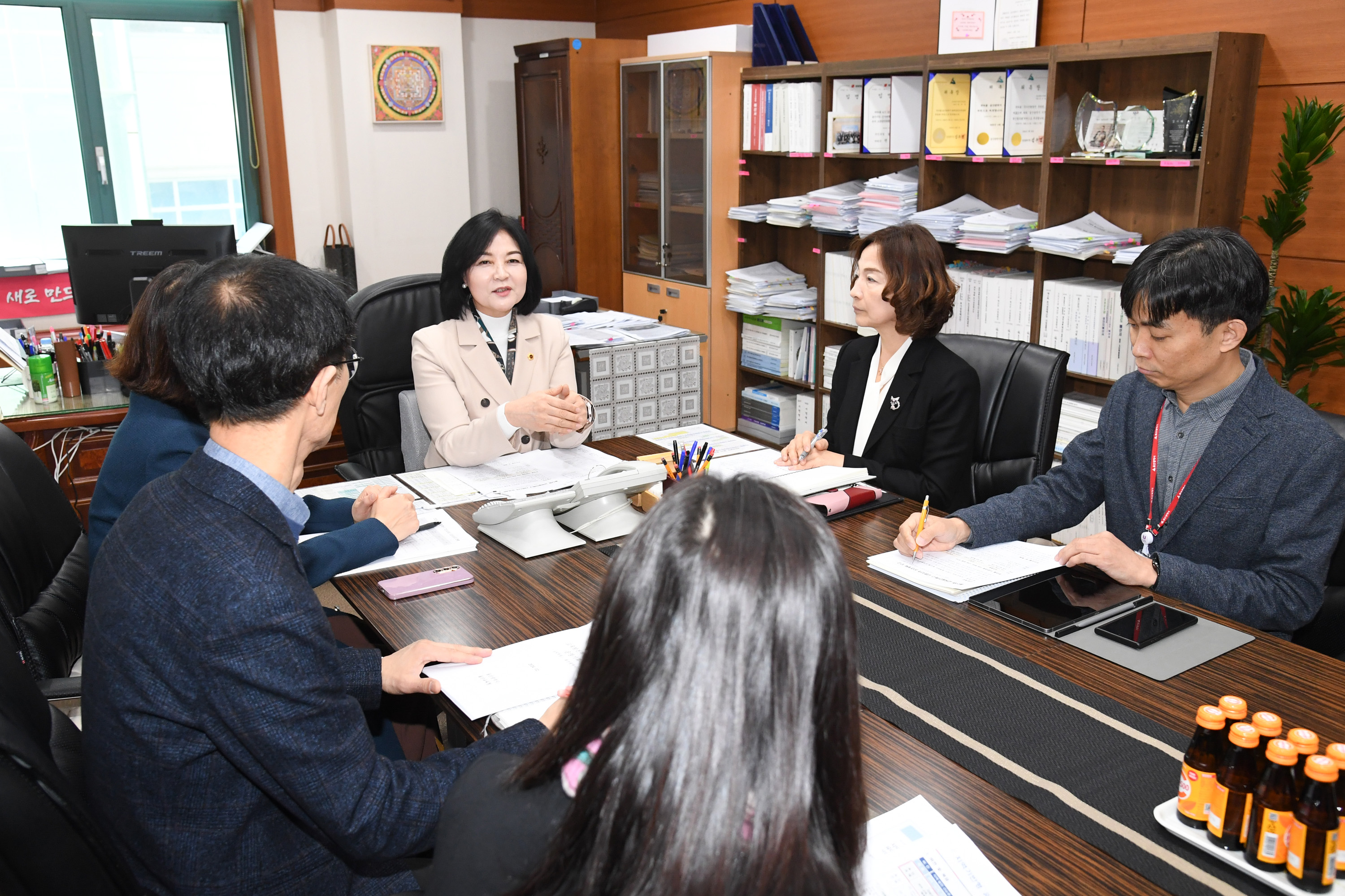 천미경 의회운영위원장, 울산광역시 교육발전특구 시범지역 운영에 관한 업무협의회2