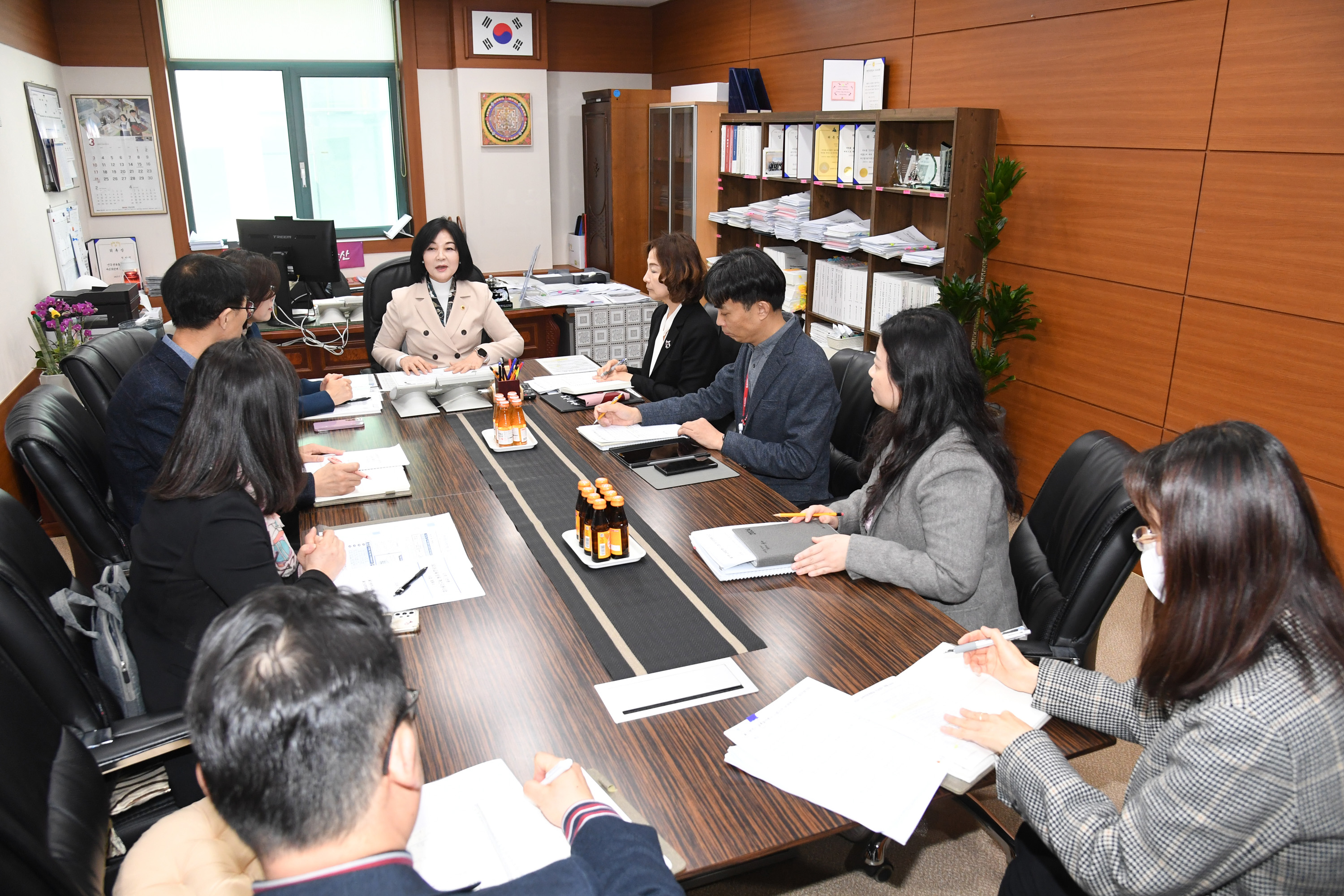 천미경 의회운영위원장, 울산광역시 교육발전특구 시범지역 운영에 관한 업무협의회6