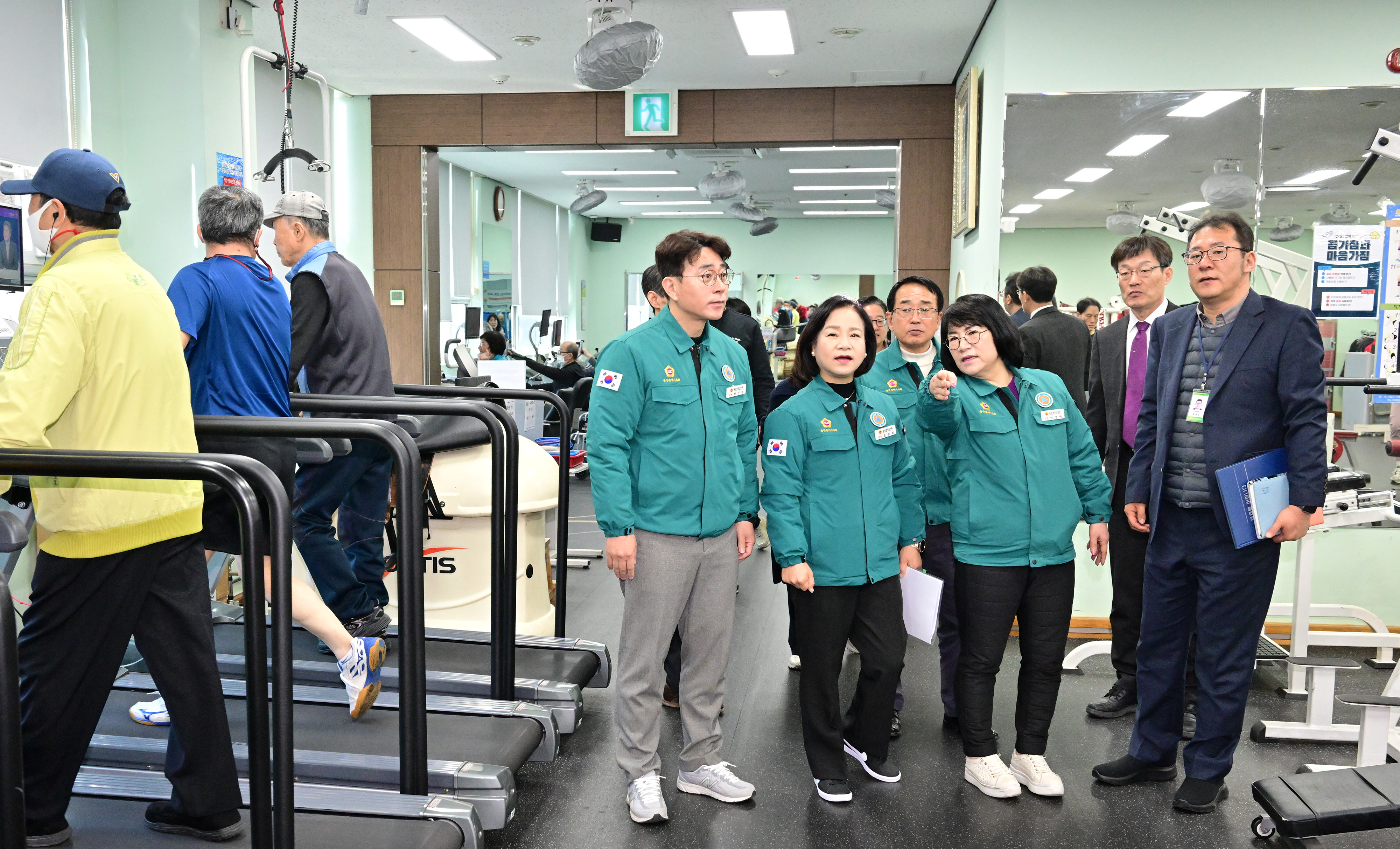 환경복지위원회, 제244회 임시회 기간중 울산장애인체육관 현장 활동1