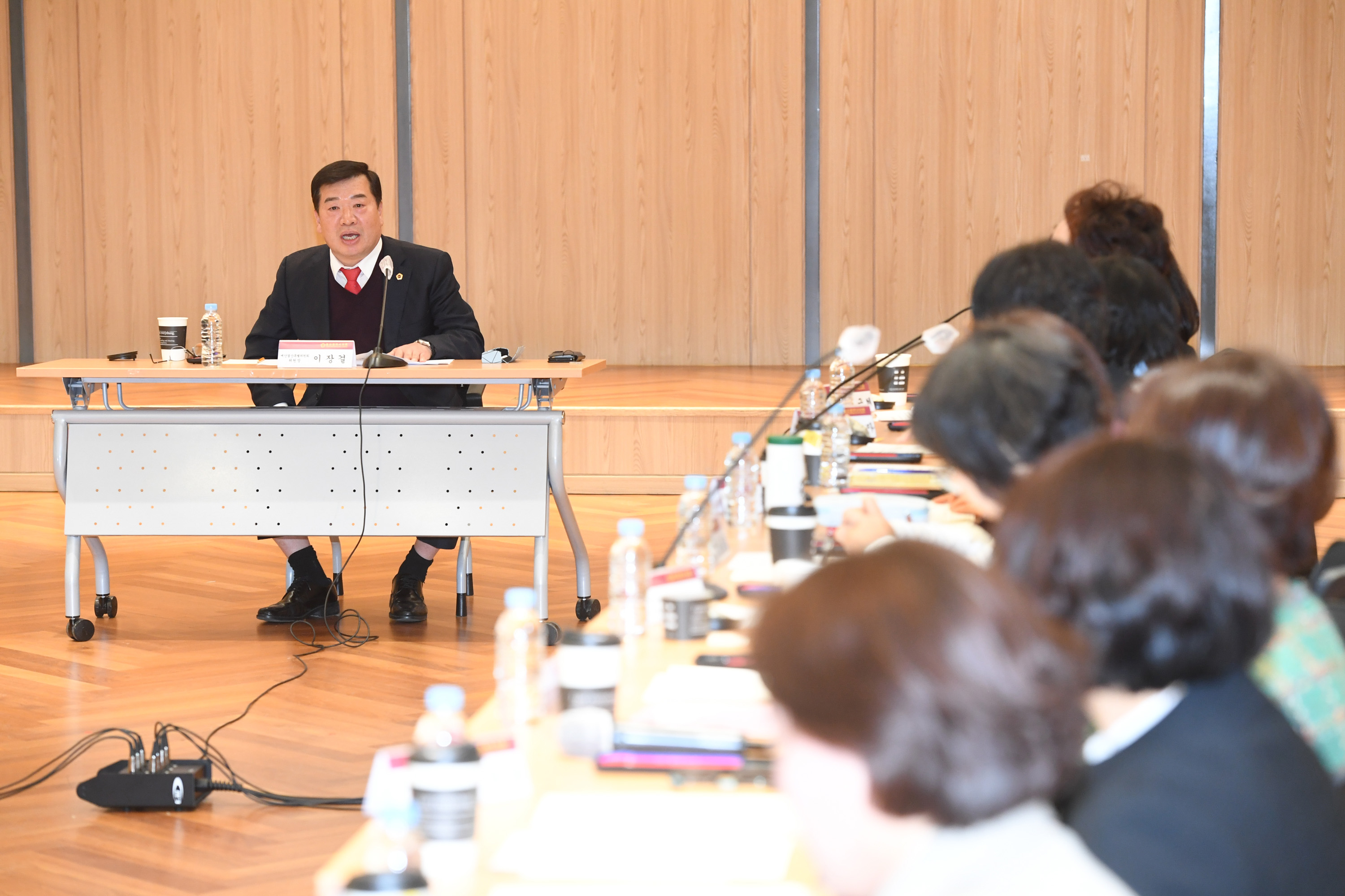 이장걸 예산결산특별위원장, 청소년 상담복지 관계자 간담회5