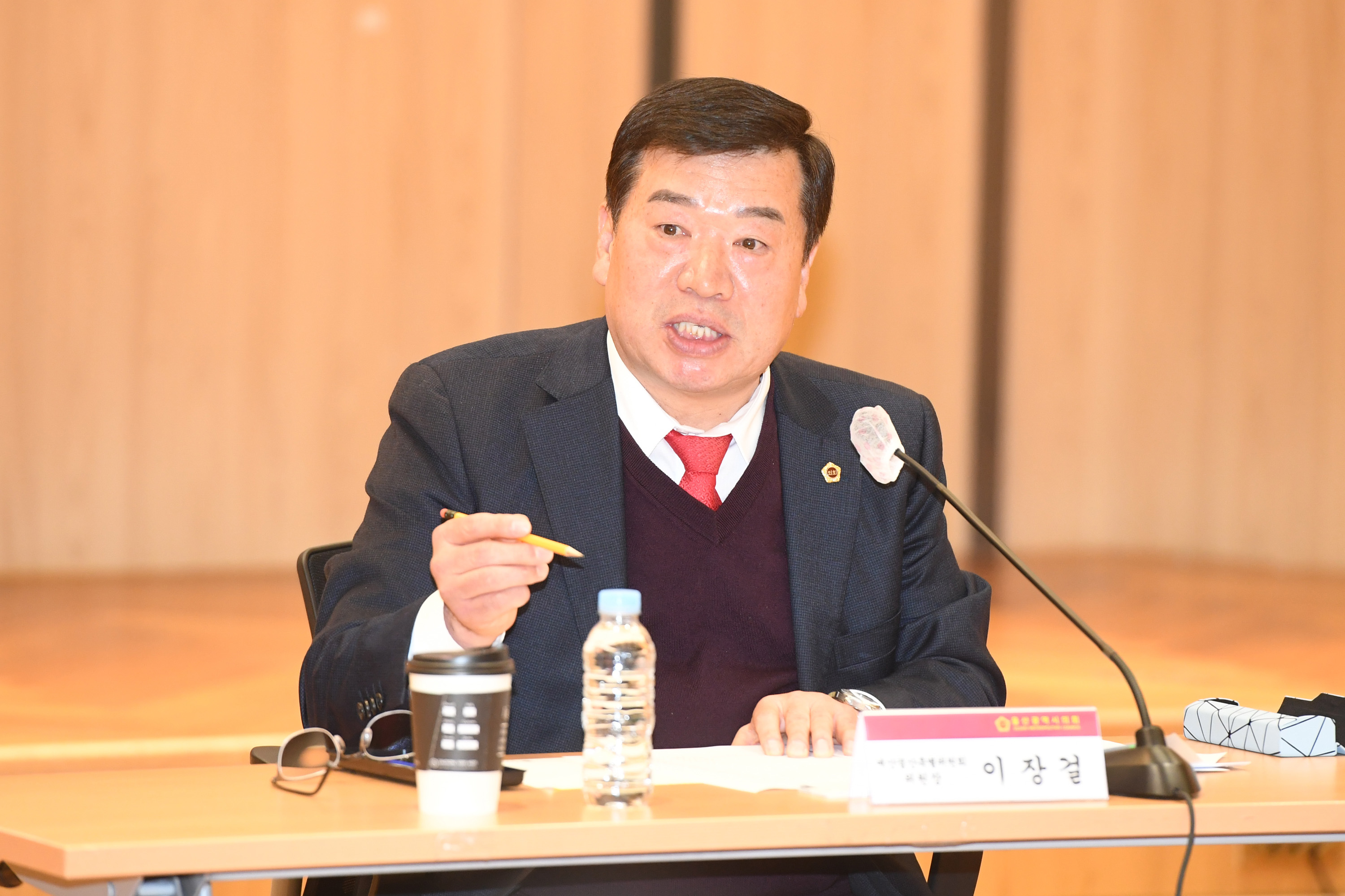 이장걸 예산결산특별위원장, 청소년 상담복지 관계자 간담회9