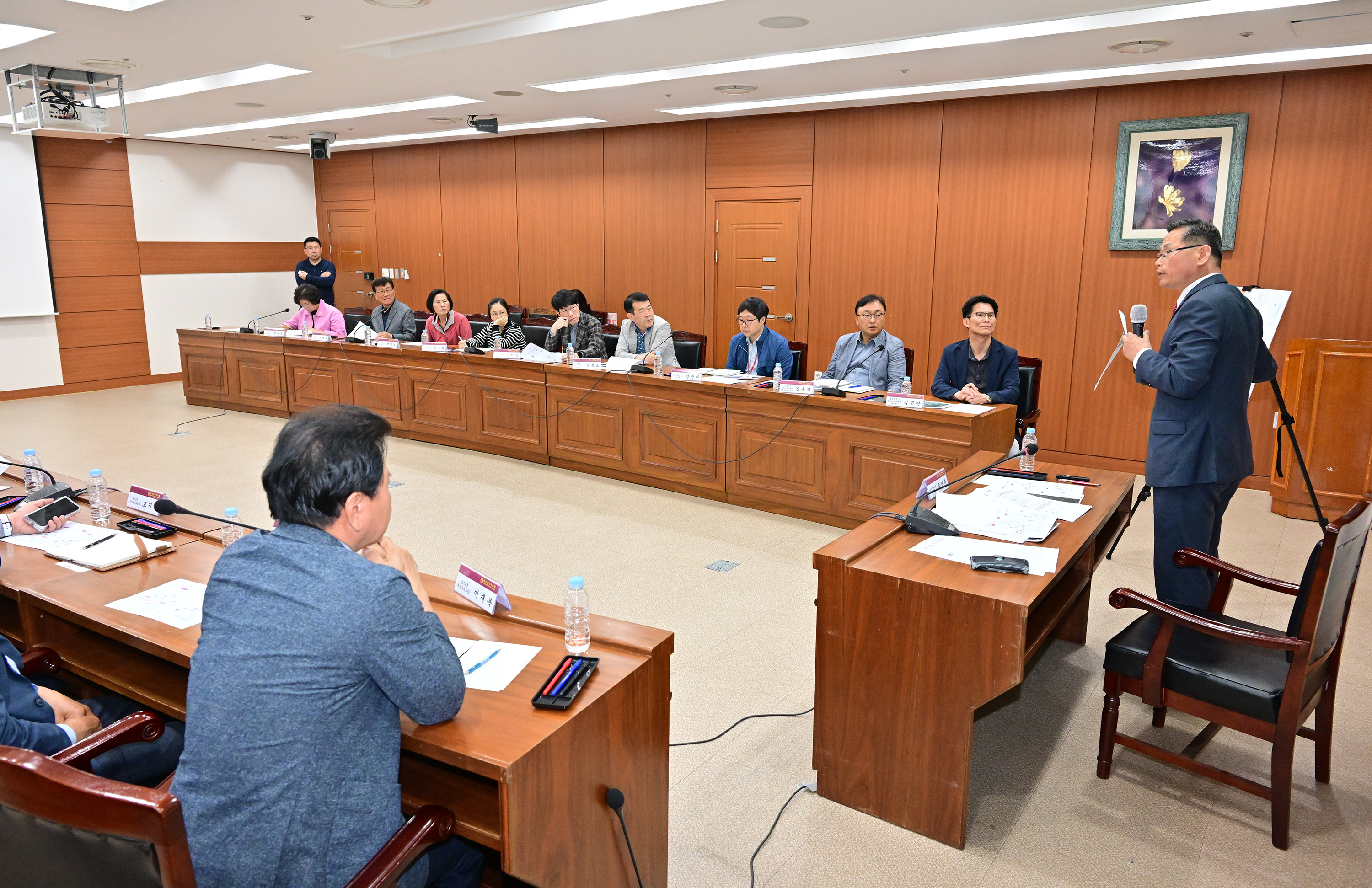 문석주 산업건설위원장, 광역도시철도 연장 등 관련 간담회13