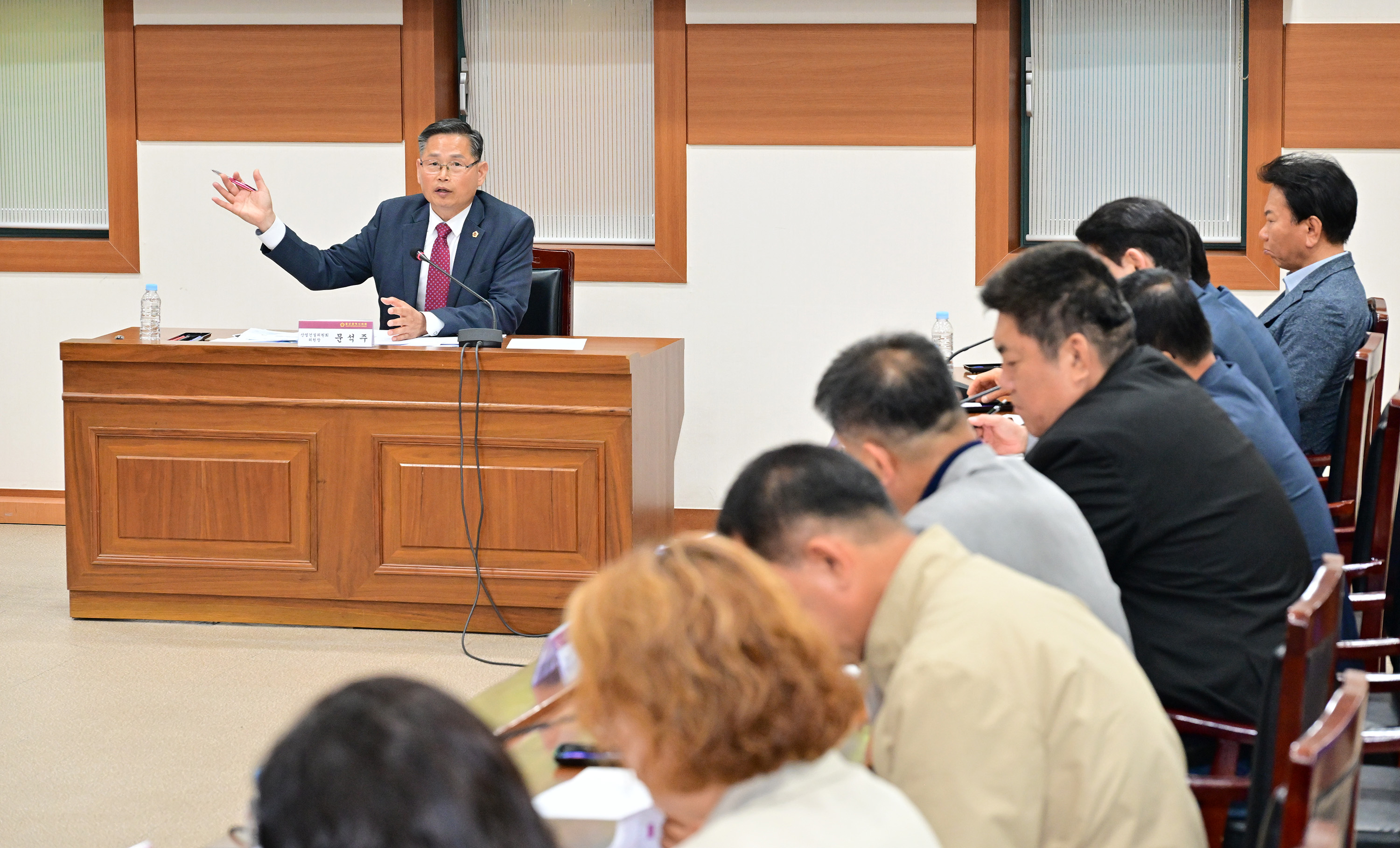 문석주 산업건설위원장, 광역도시철도 연장 등 관련 간담회3