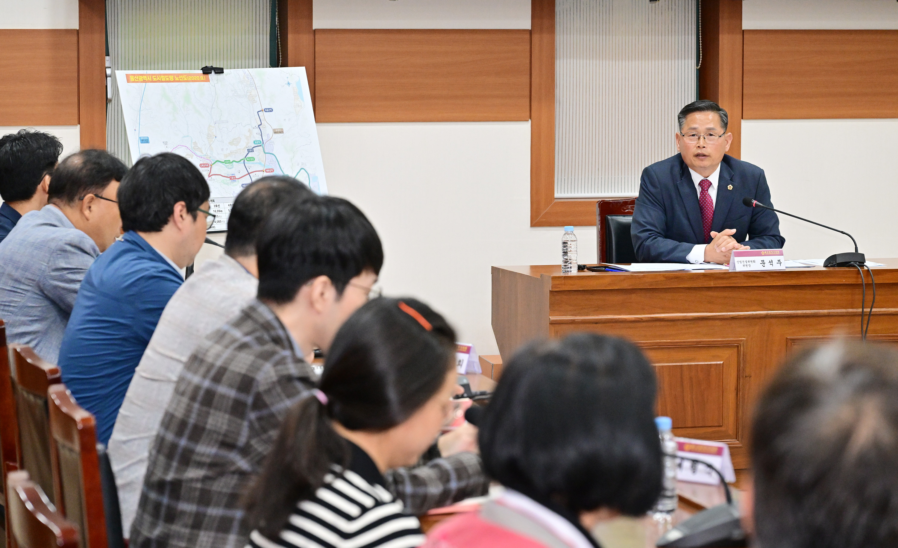 문석주 산업건설위원장, 광역도시철도 연장 등 관련 간담회6