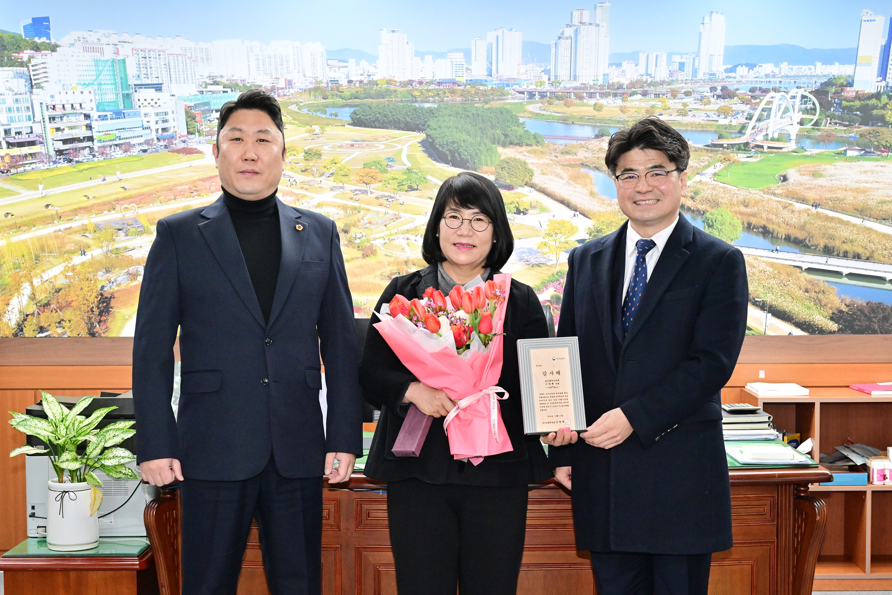 이영해 의원, 국가보훈부장관 감사패 수상7