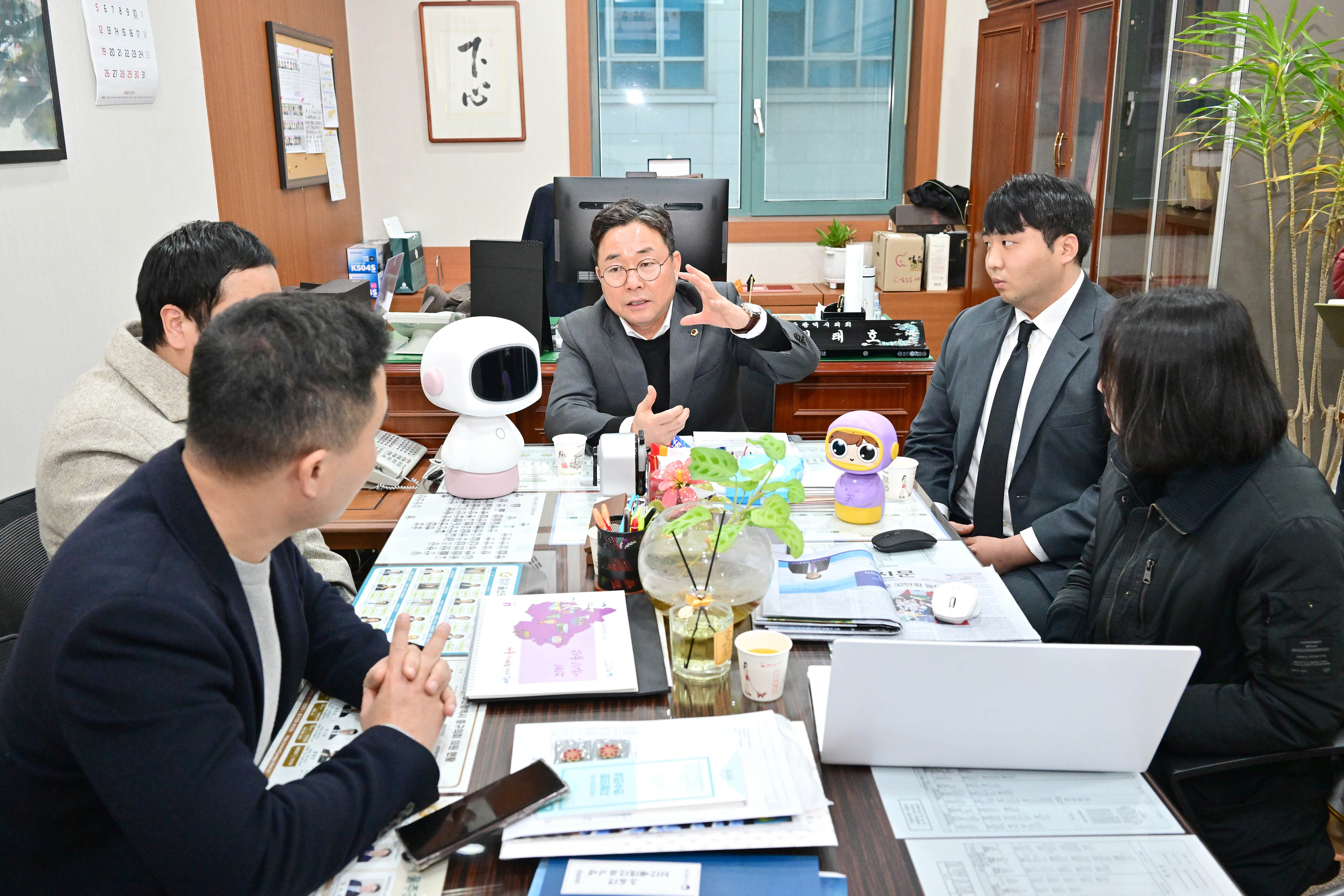 권태호 의원, 복지분야 인공지능 적용 및 관련사업 발전을 위한 간담회1