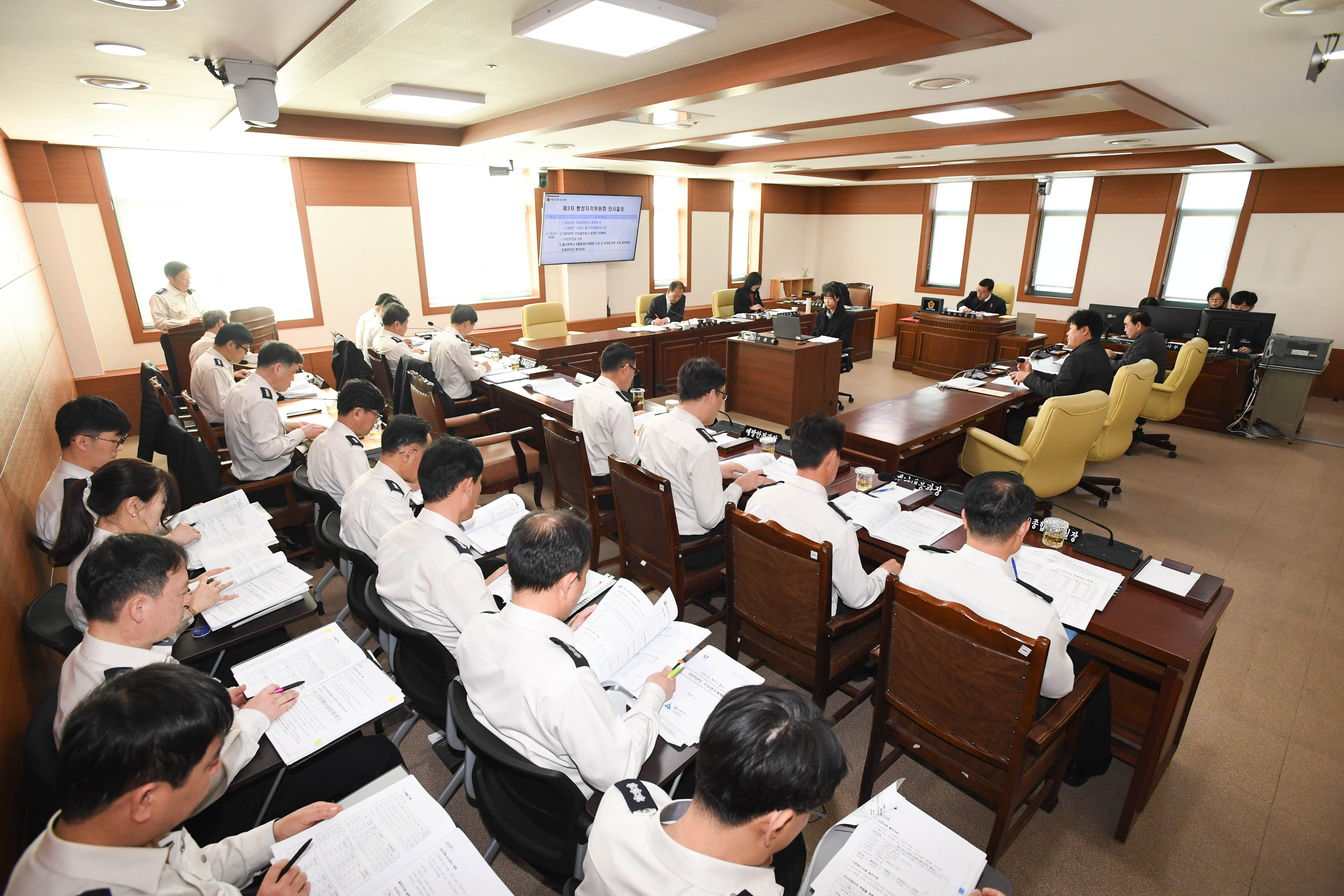 행정자치위원회, 소방본부·소방서·울산안전체험관 소관 2025년도 주요업무보고 청취4