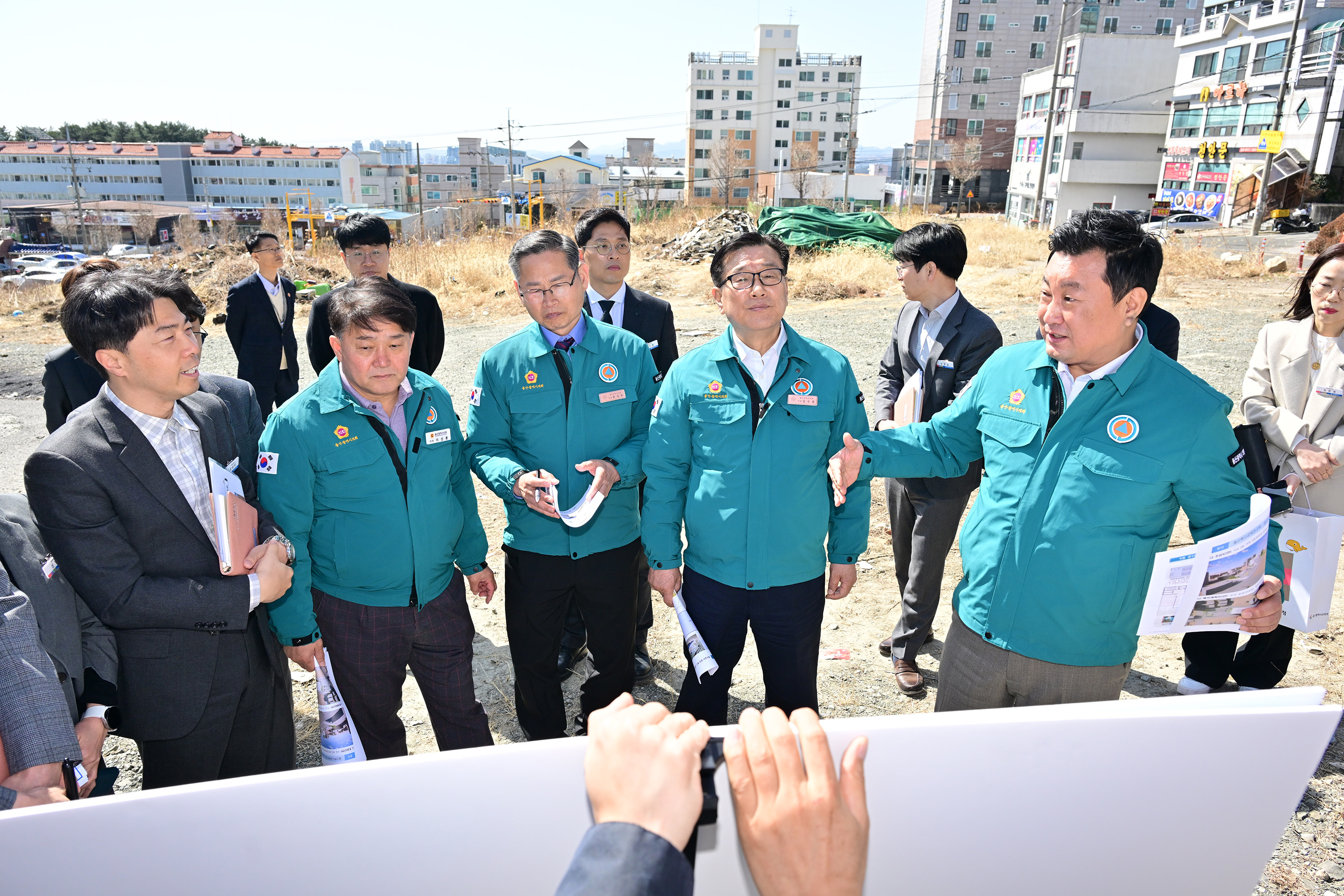 교육위원회, 울산특수교육연구원·울산학생안전체험교육원 설립 예정지 현장방문9