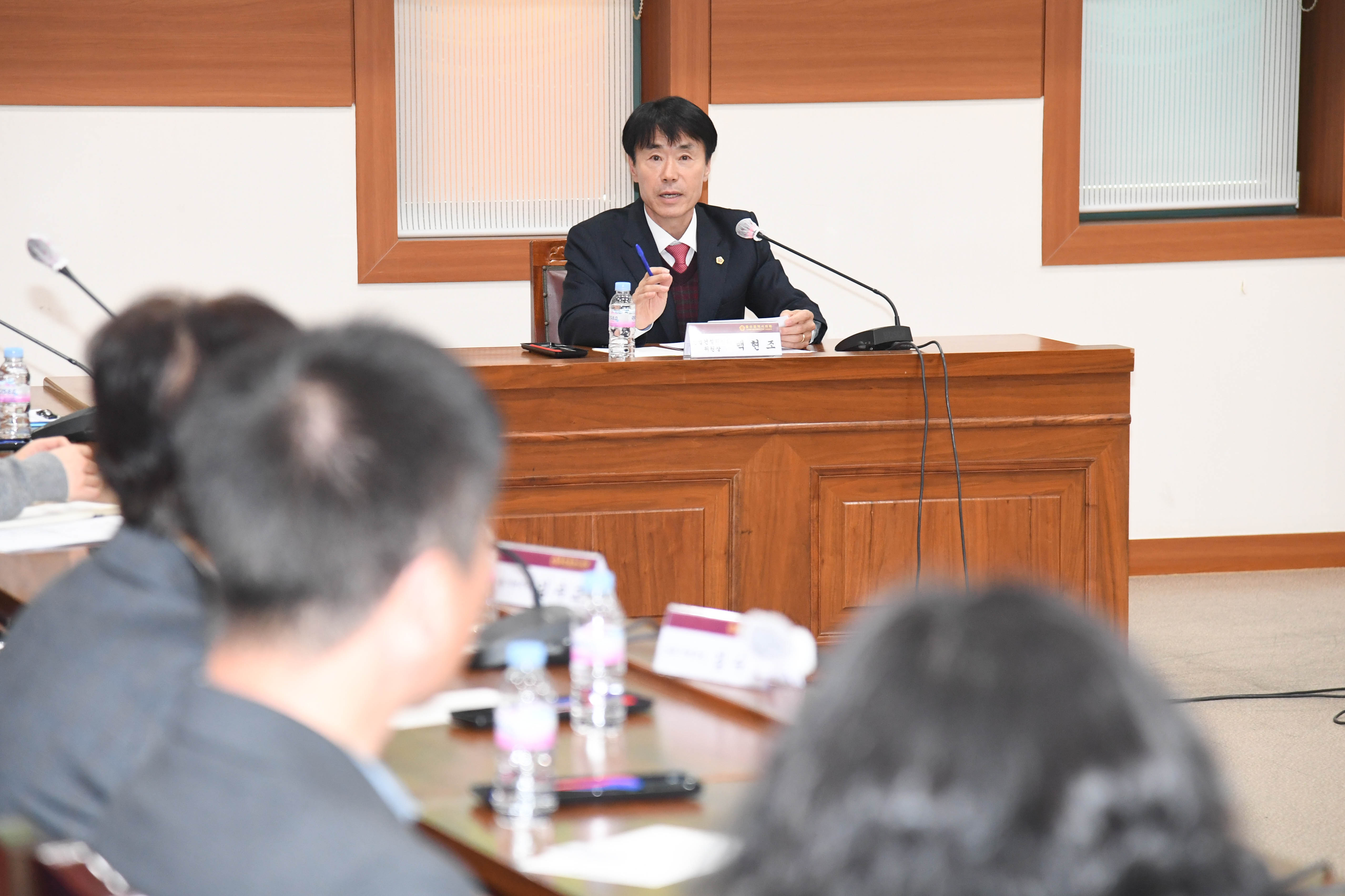 백현조 산업건설위원장, 북구 주렴마을 농로 신설 논의 주민 간담회6