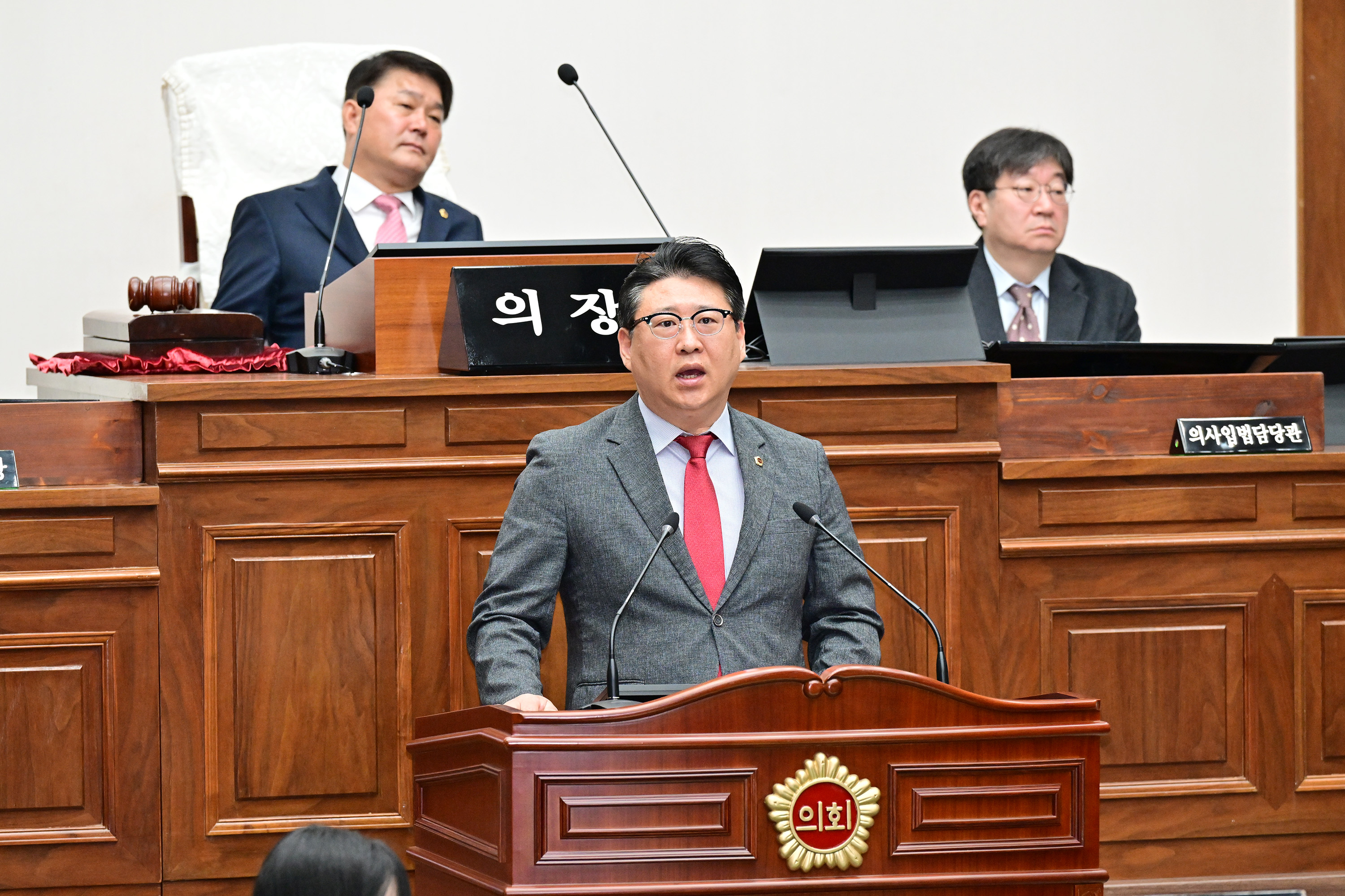 울산광역시의회, 원포인트 임시회 개회7