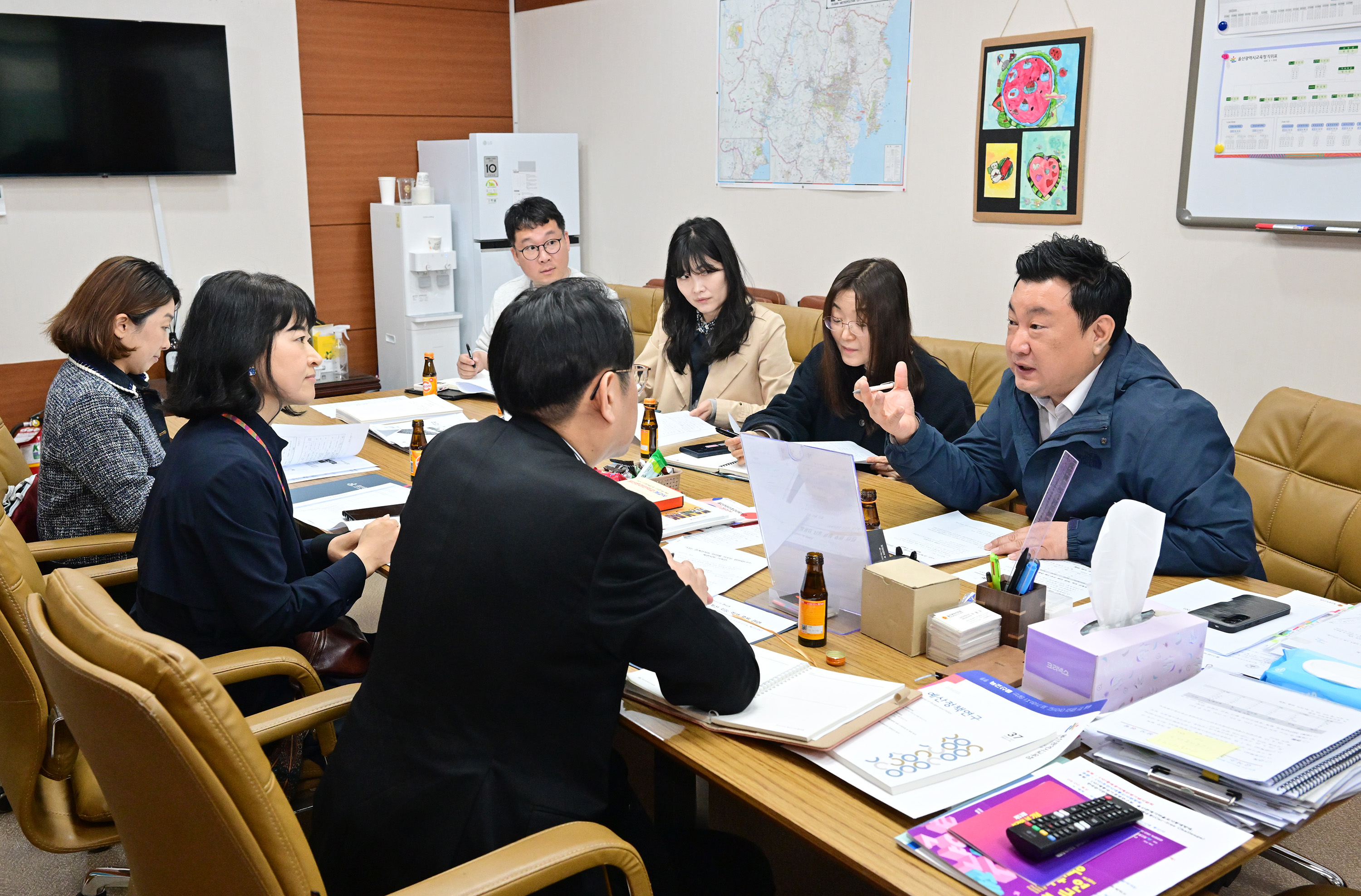 안대룡 교육위원장, 경계선 지능 학생 지원 관련 업무 협의 1