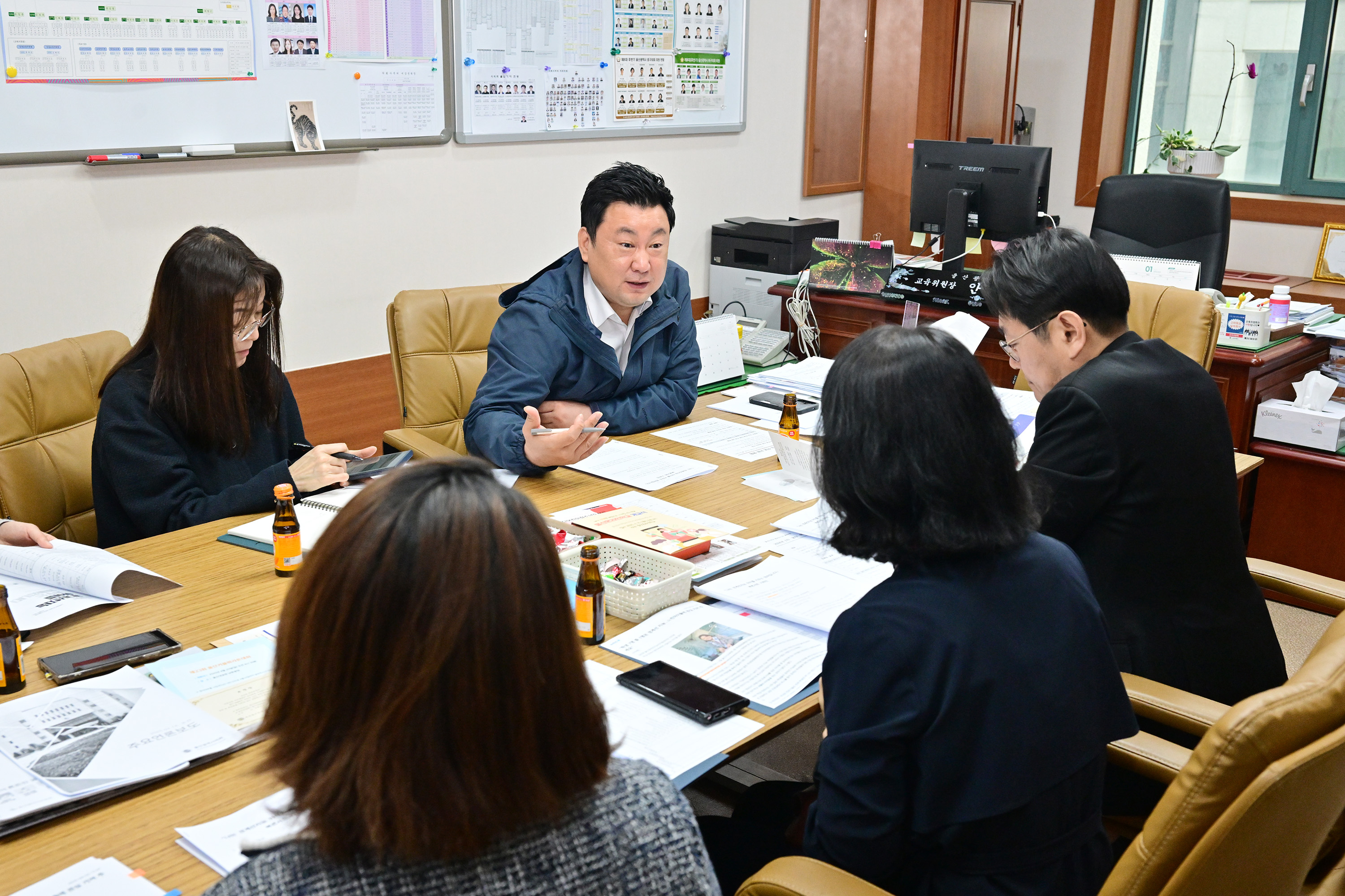 안대룡 교육위원장, 경계선 지능 학생 지원 관련 업무 협의 2