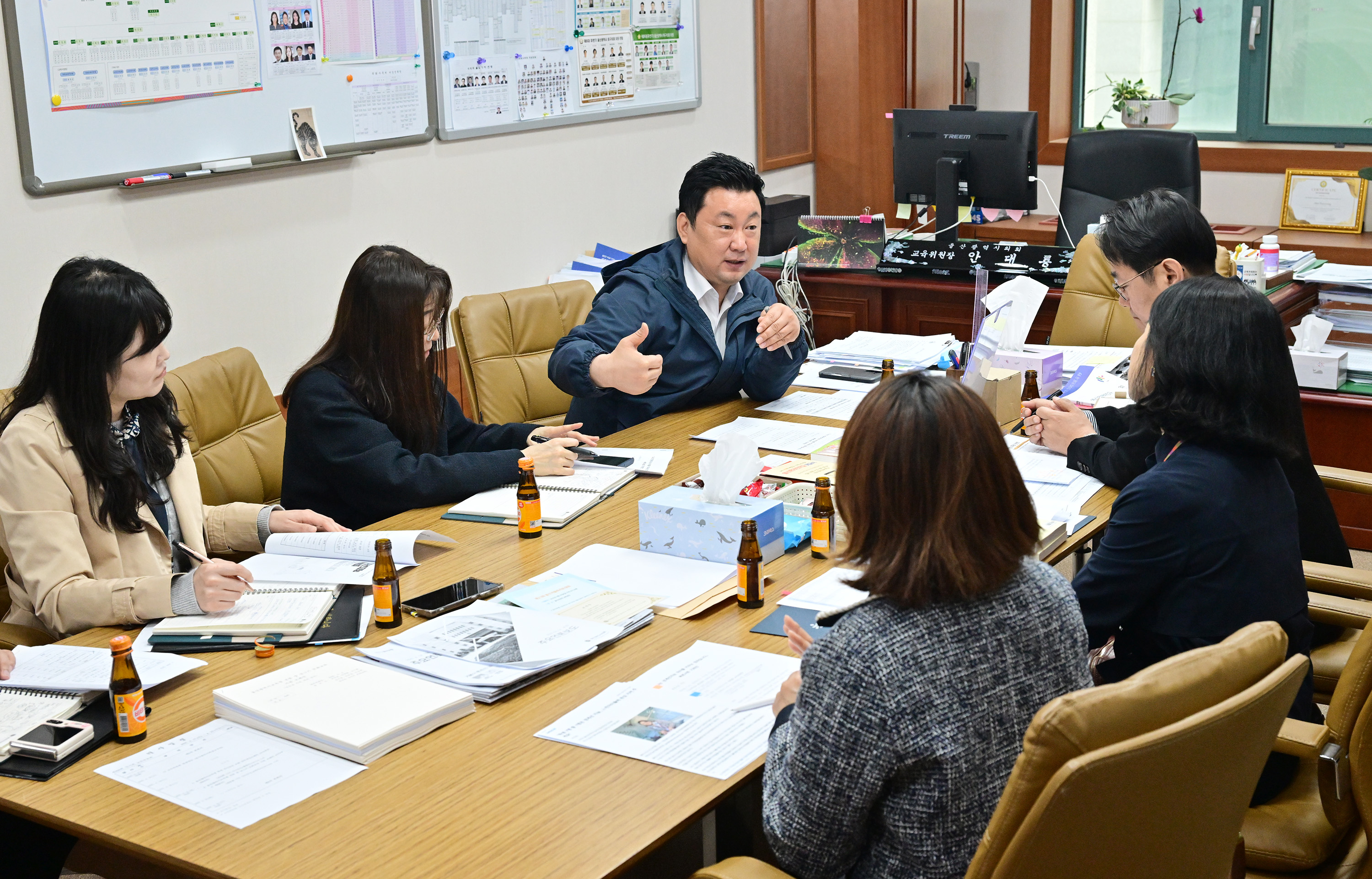 안대룡 교육위원장, 경계선 지능 학생 지원 관련 업무 협의 3
