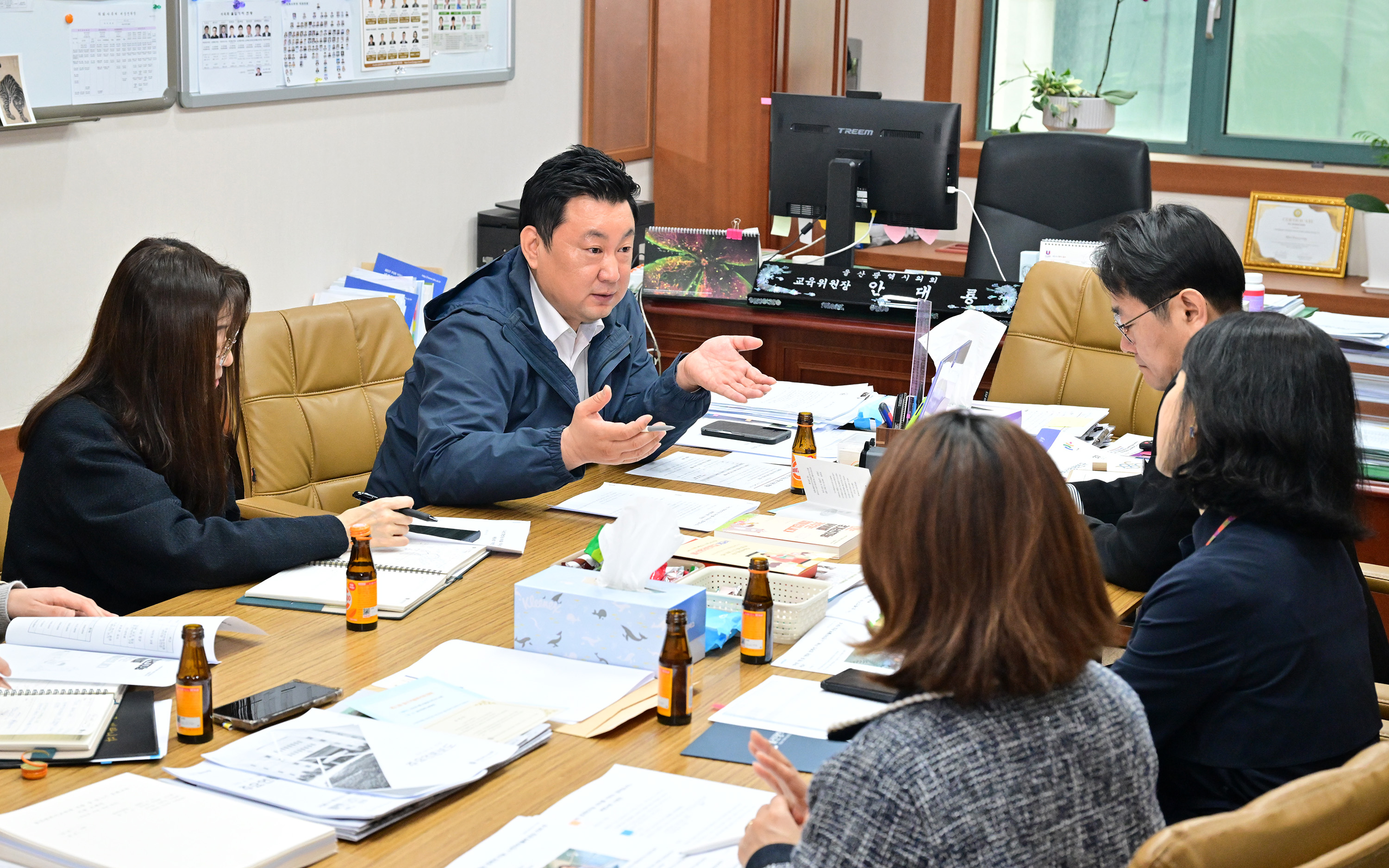 안대룡 교육위원장, 경계선 지능 학생 지원 관련 업무 협의 4