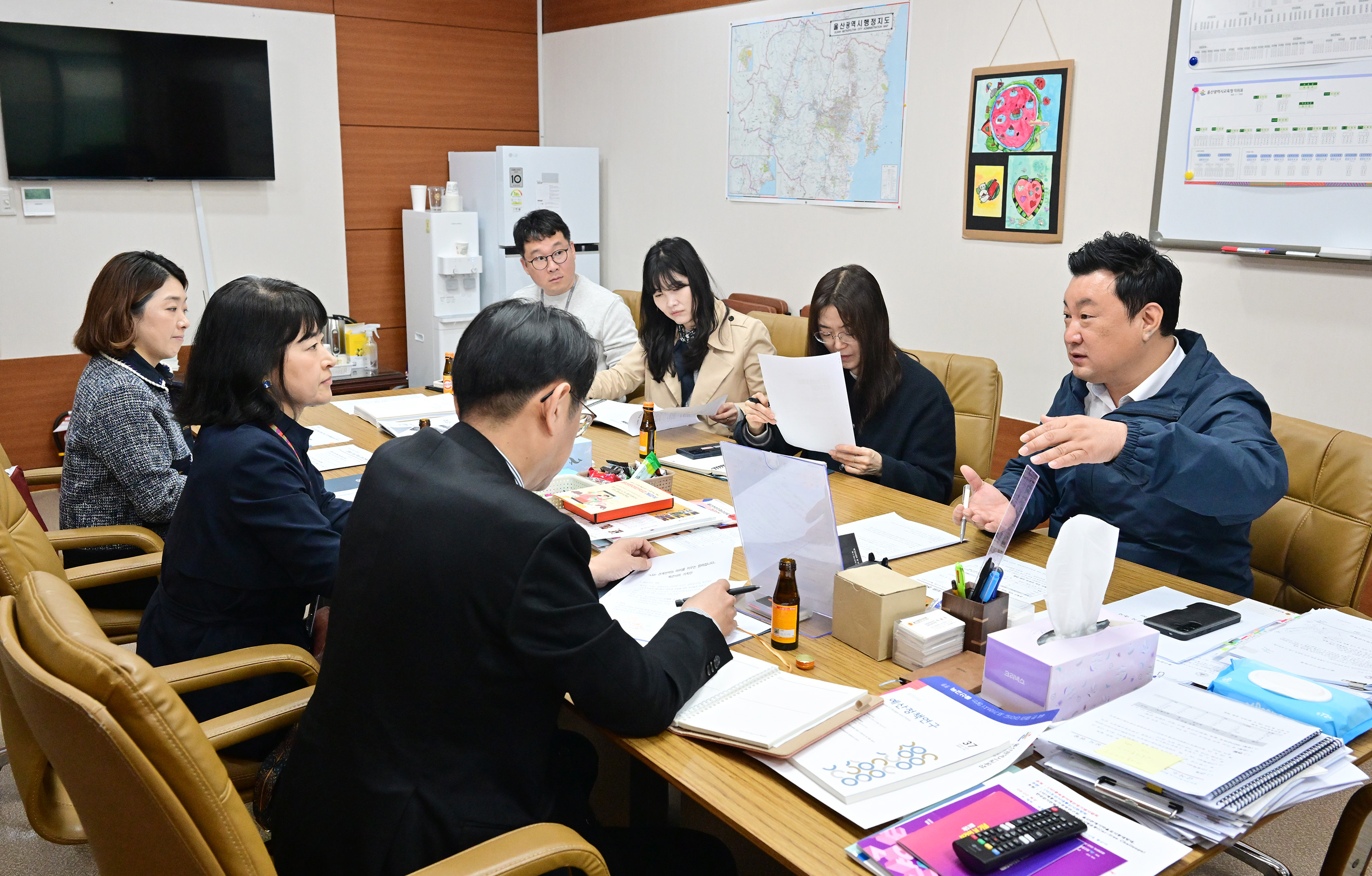 안대룡 교육위원장, 경계선 지능 학생 지원 관련 업무 협의 5