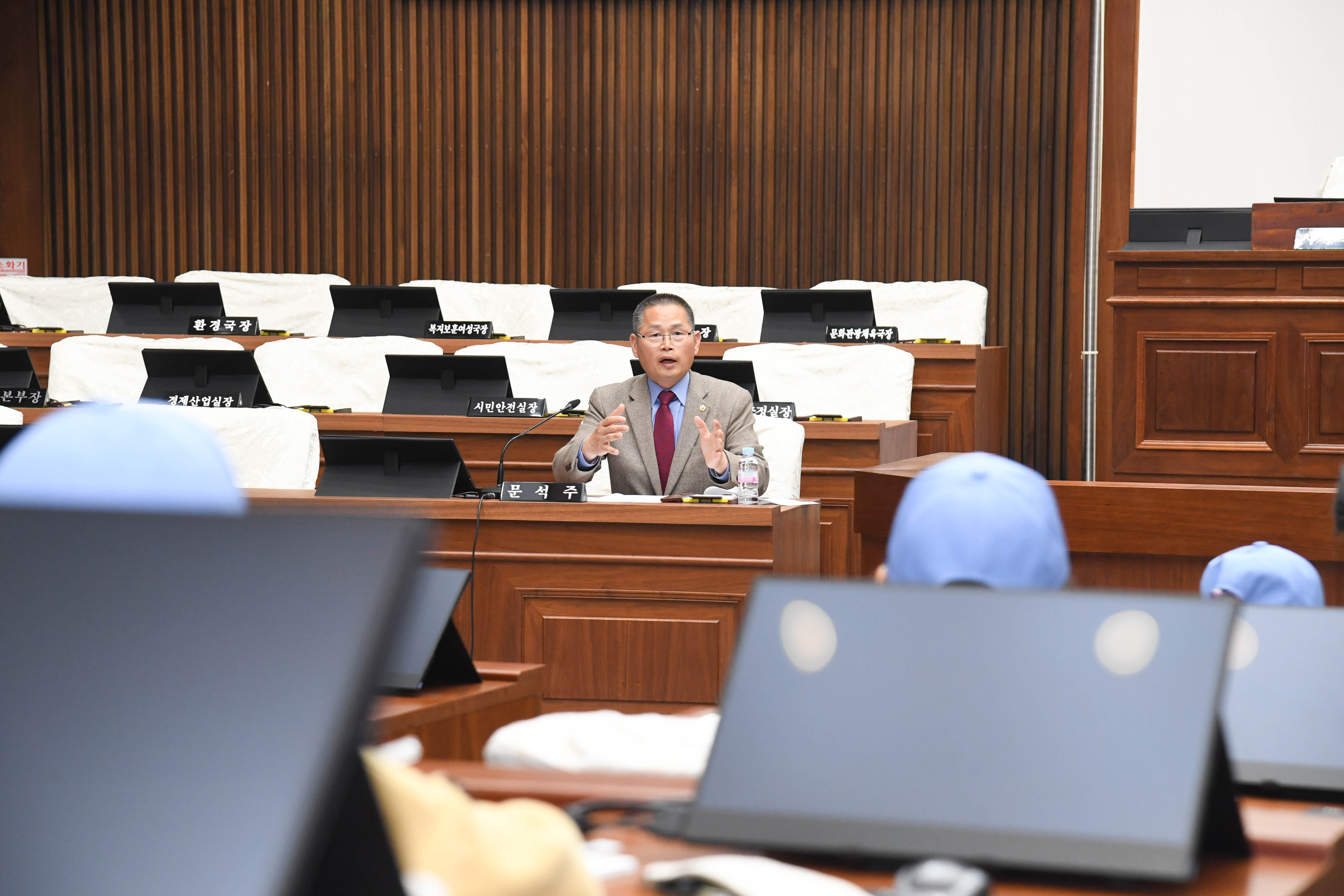 문석주 의원, 퍼스트뉴스 학생기자단 체험취재4