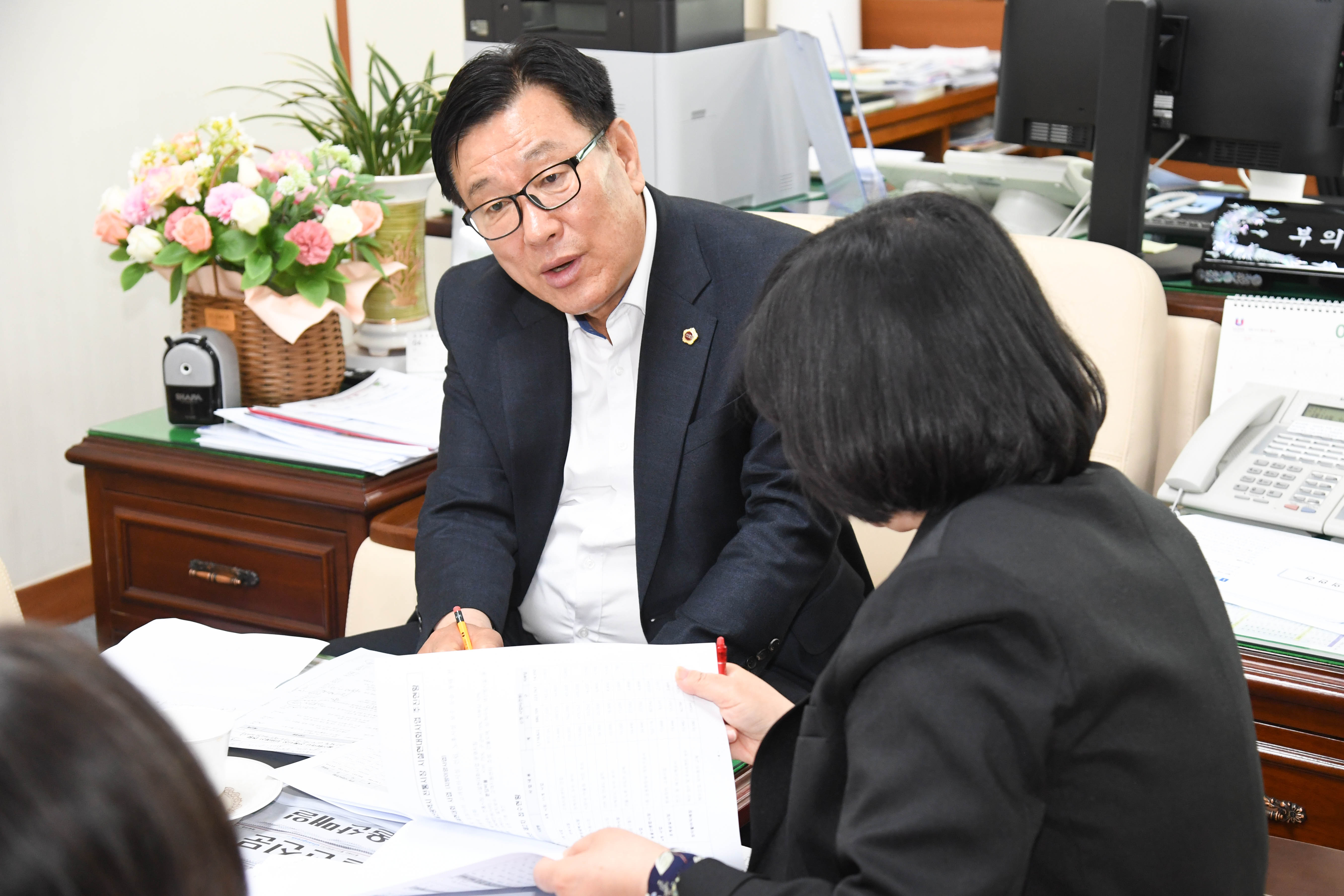 김수종 부의장, 전통시장 및 시설현대화 사업 업무보고7