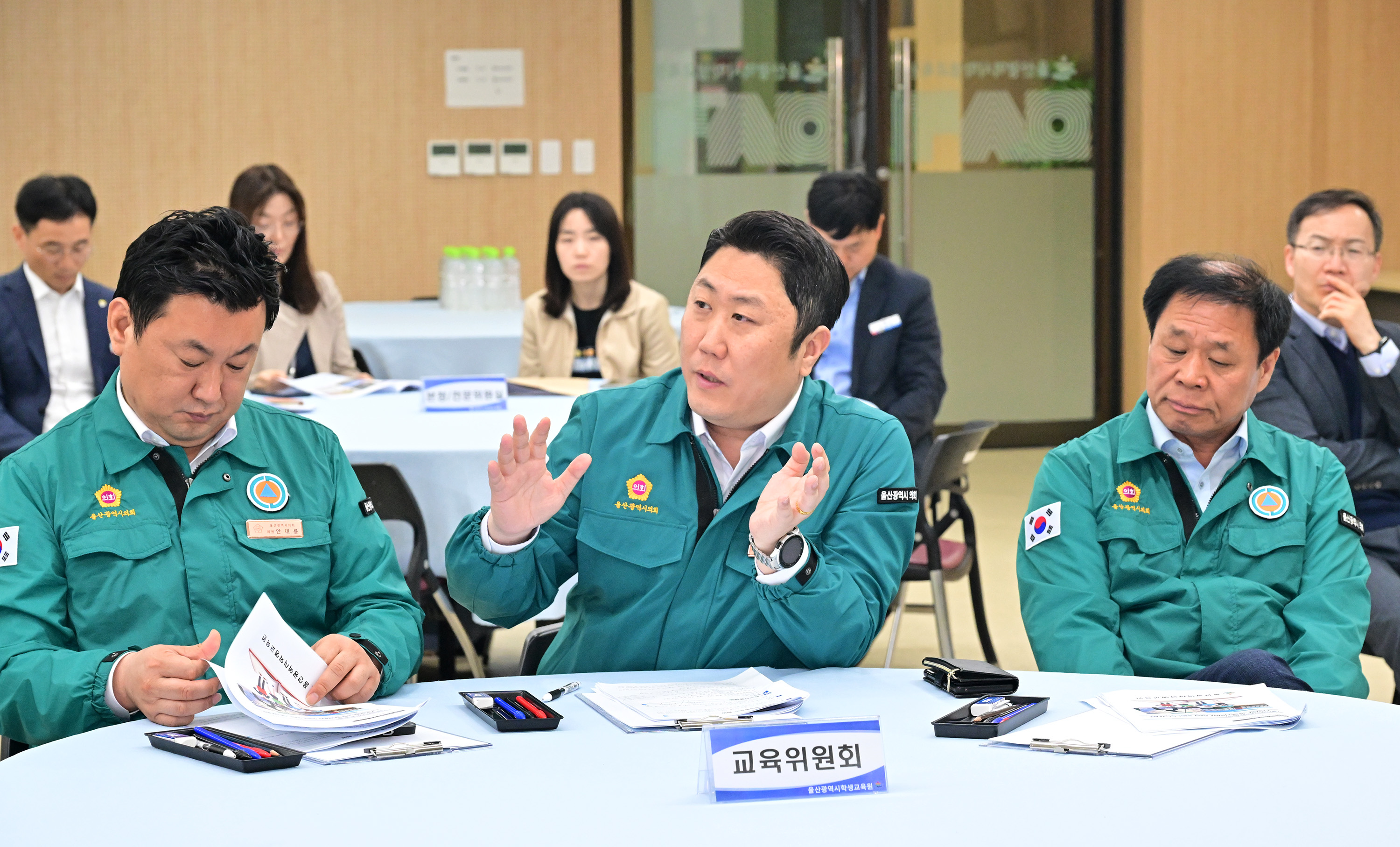 교육위원회, 울산학생교육원 현장 방문6
