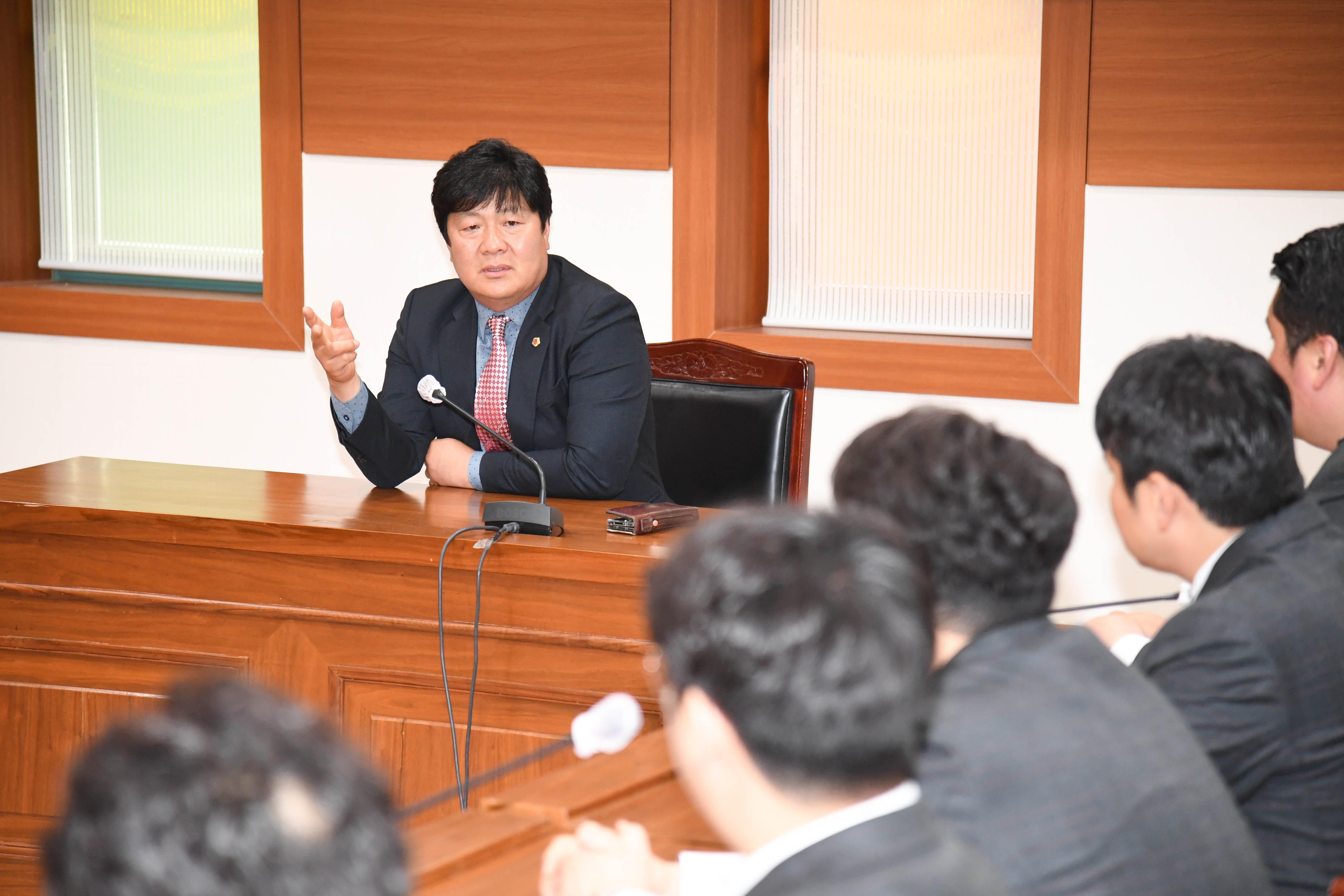 공진혁 의회운영위원장, 울산권 청년회의소 7개롬 공동사업 간담회7