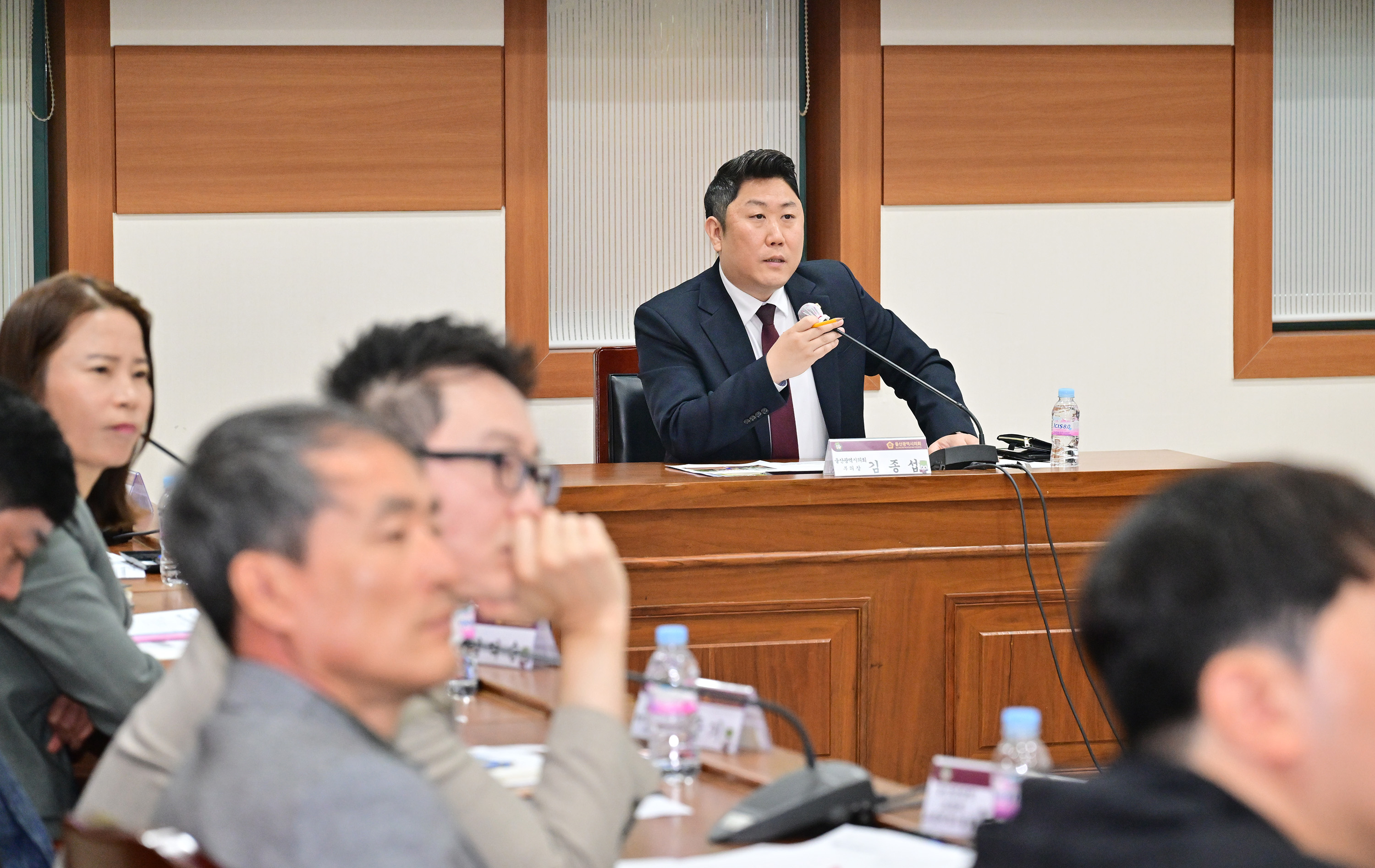 김종섭 부의장, 내황초 안전 통학로 확보를 위한 환경개선 간담회4