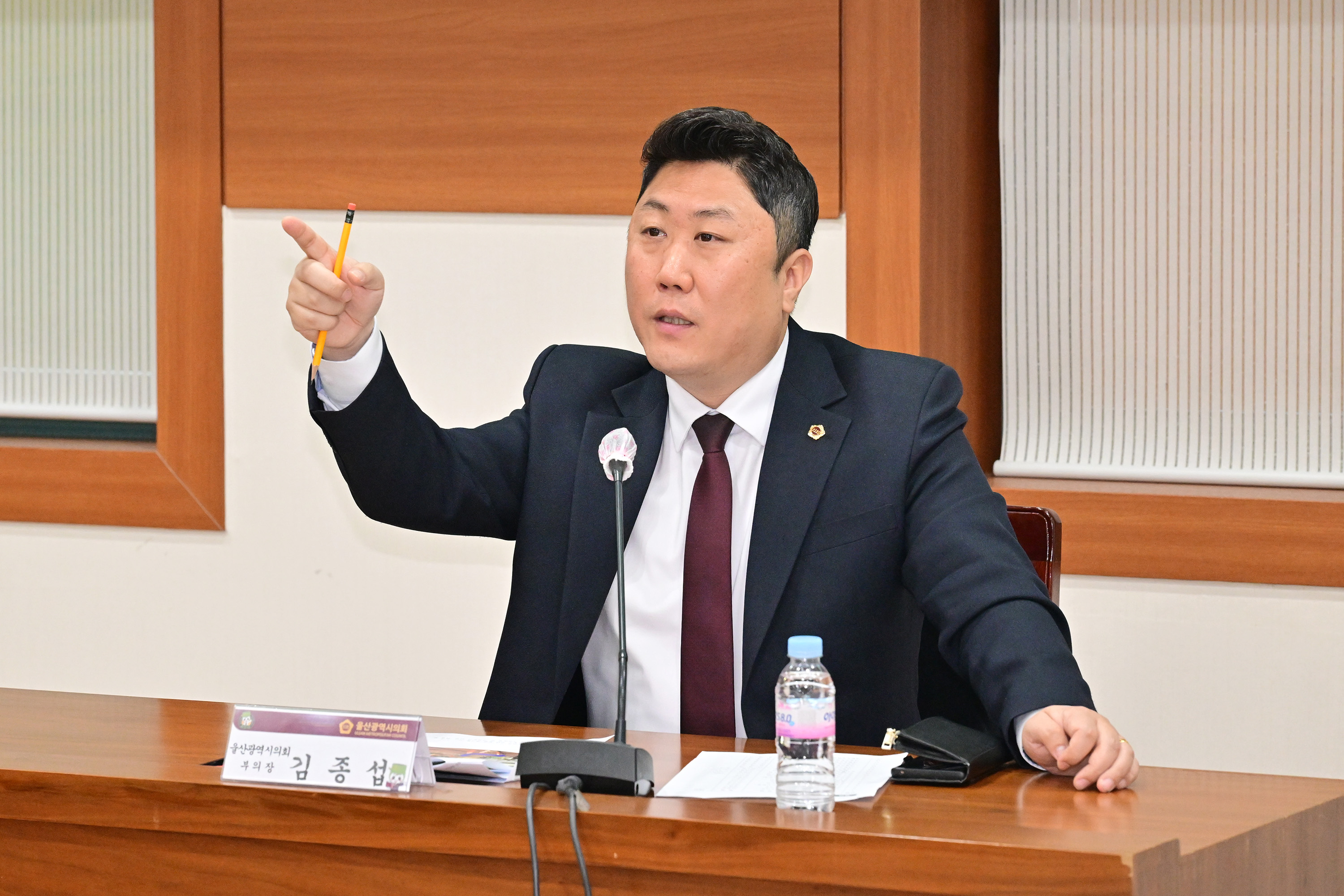 김종섭 부의장, 내황초 안전 통학로 확보를 위한 환경개선 간담회9