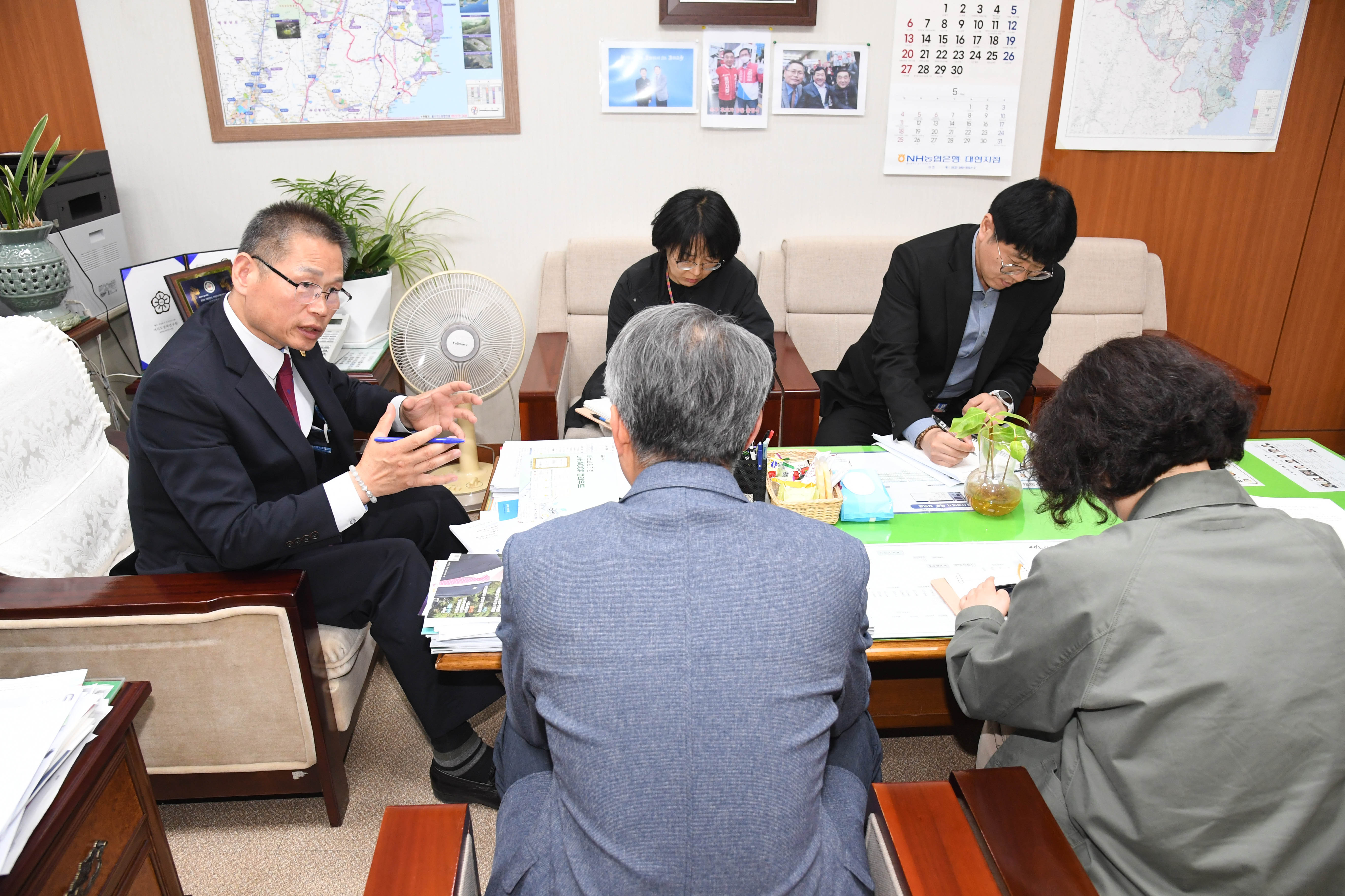 문석주 의원, 학교 급식실 안전한 조리용수 공급관련 업무 청취2