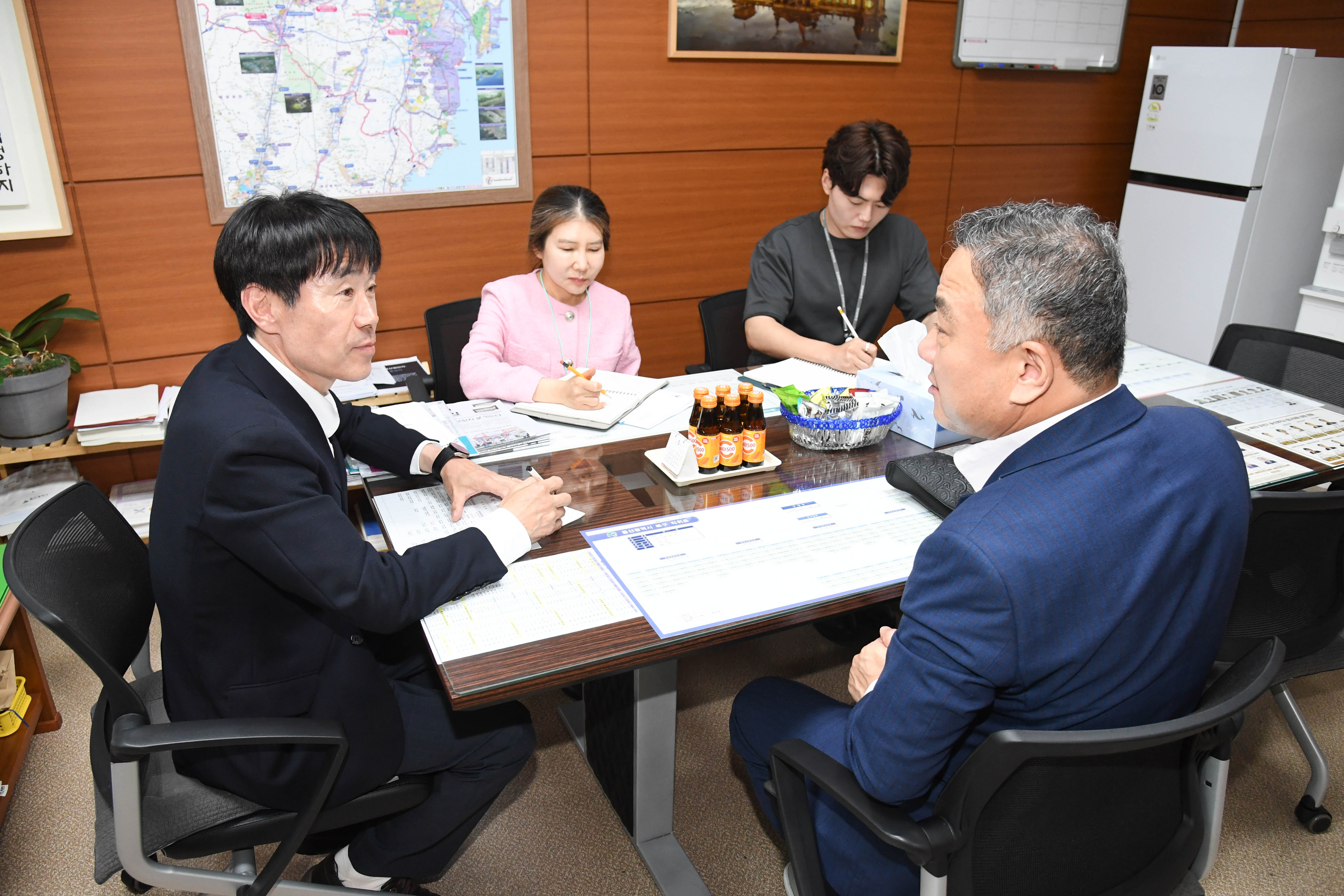 백현조 산업건설위원장, 수출 중소기업 현장 의견 청취3