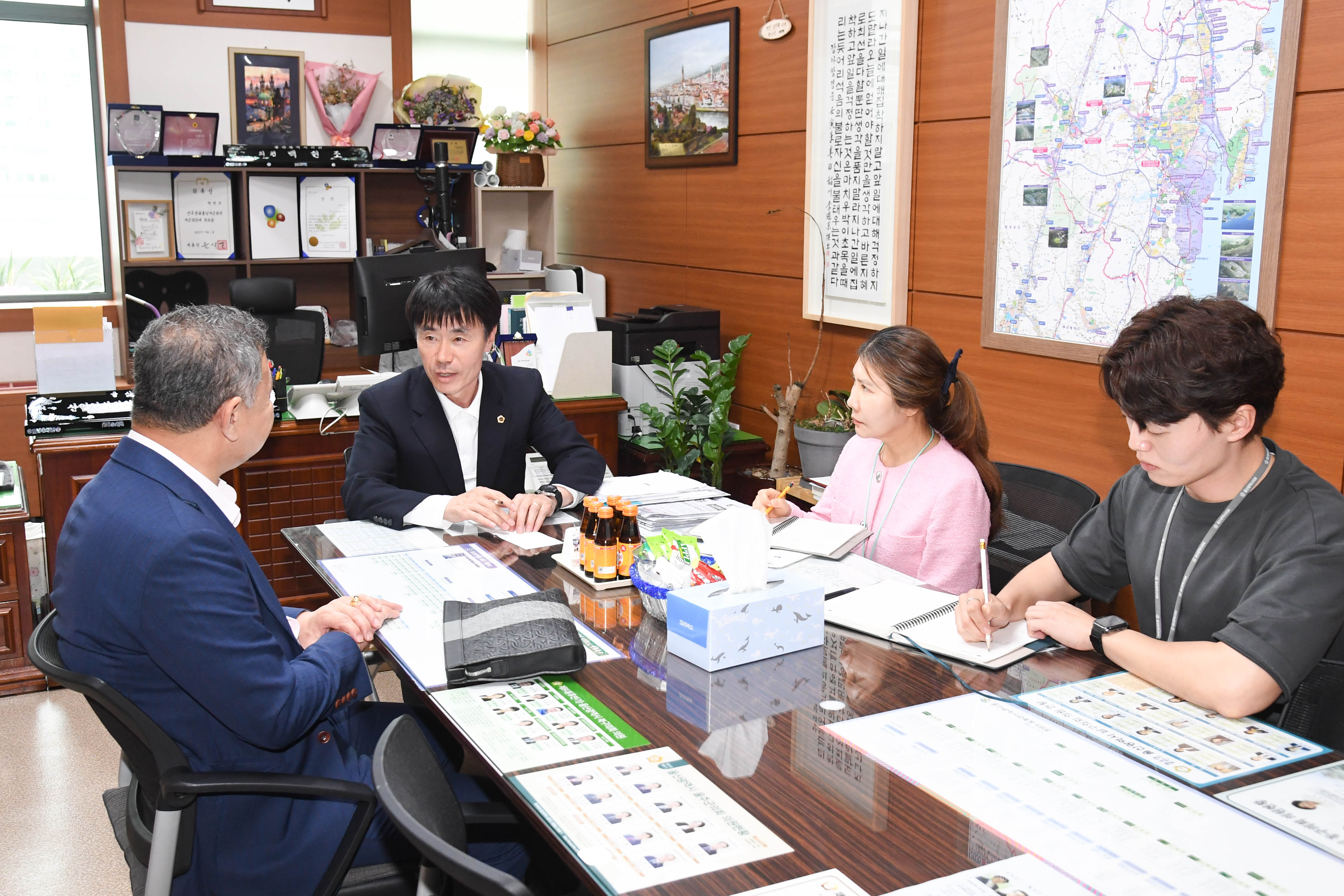 백현조 산업건설위원장, 수출 중소기업 현장 의견 청취4