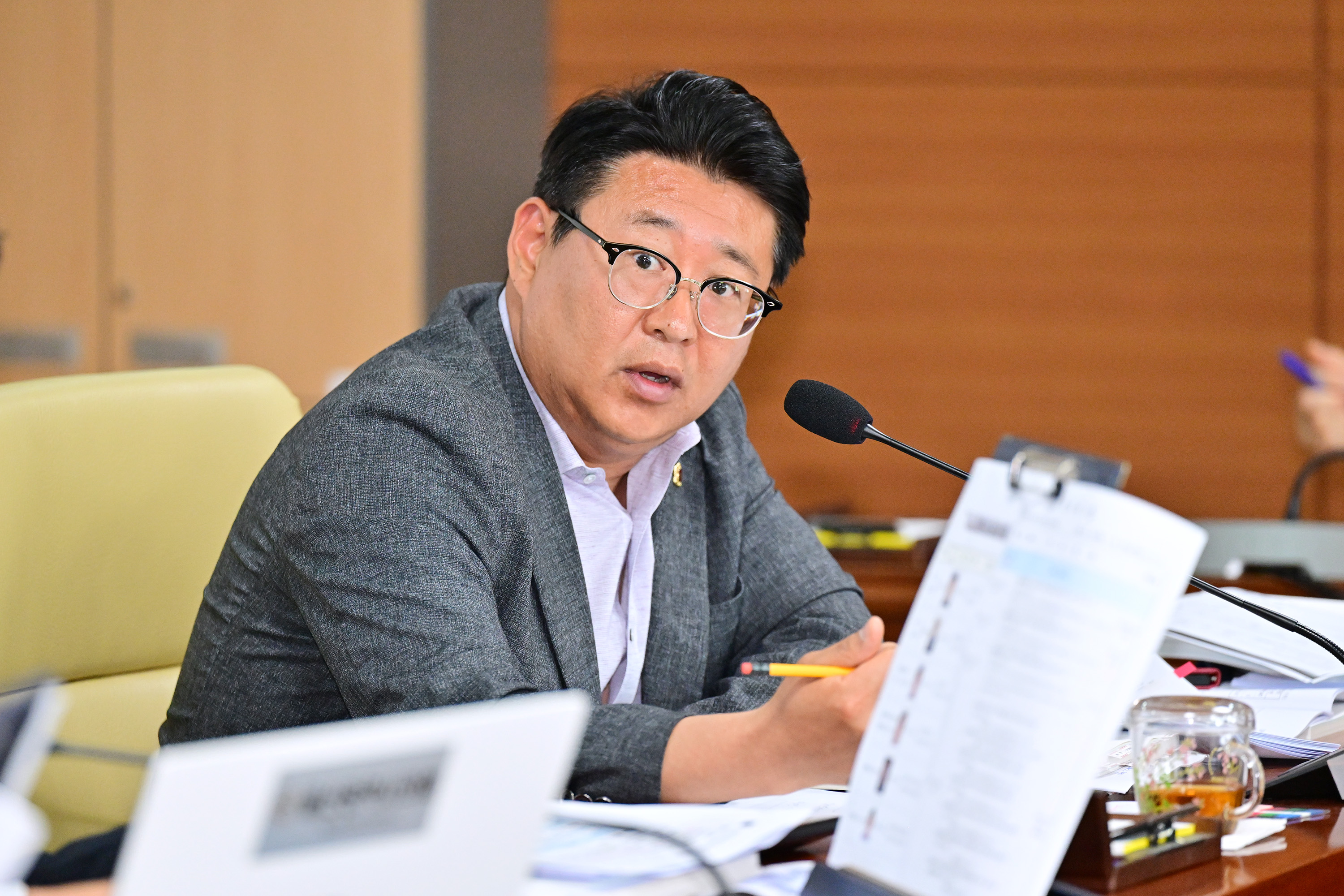 교육위원회, 2024회계연도 교육청 결산 및 예비비 지출 승인의 건 심사9