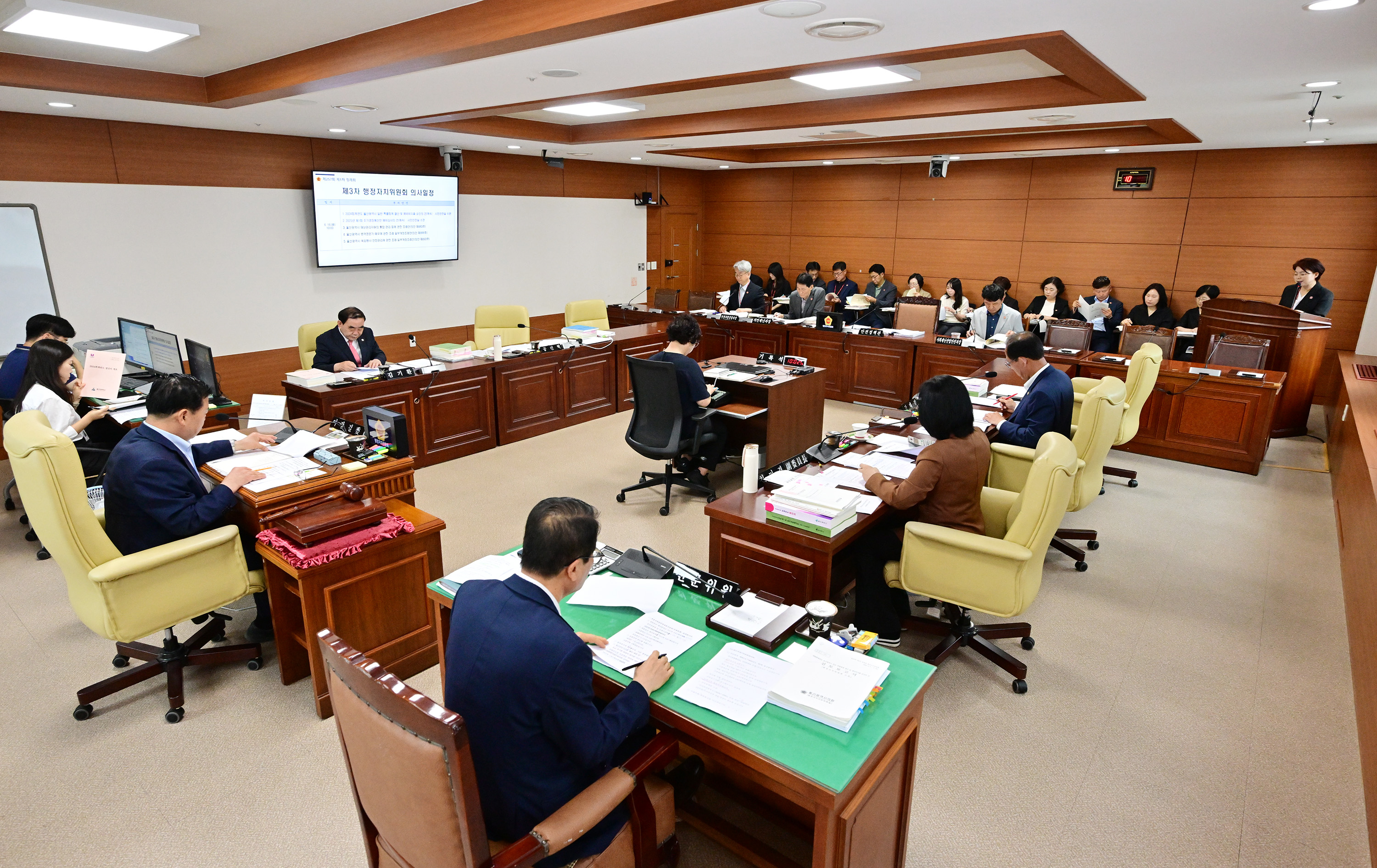 행정자치위원회, 시민안전실 소관 2024회계연도 결산 및 추가경정예산안 등 심사2