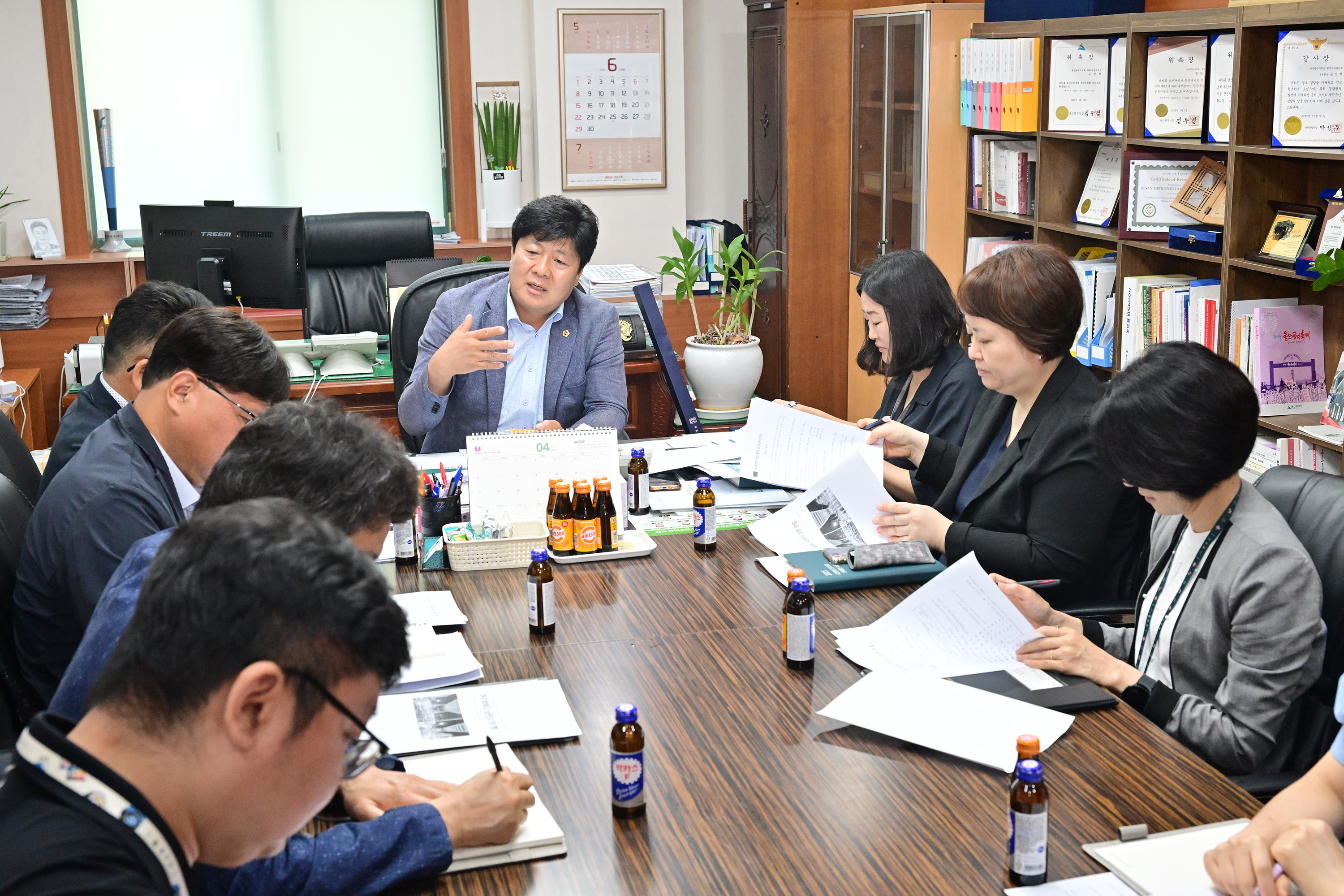 공진혁 의회운영위원장, 울주군 나사항 어촌경제 활성화 방안 마련 간담회1