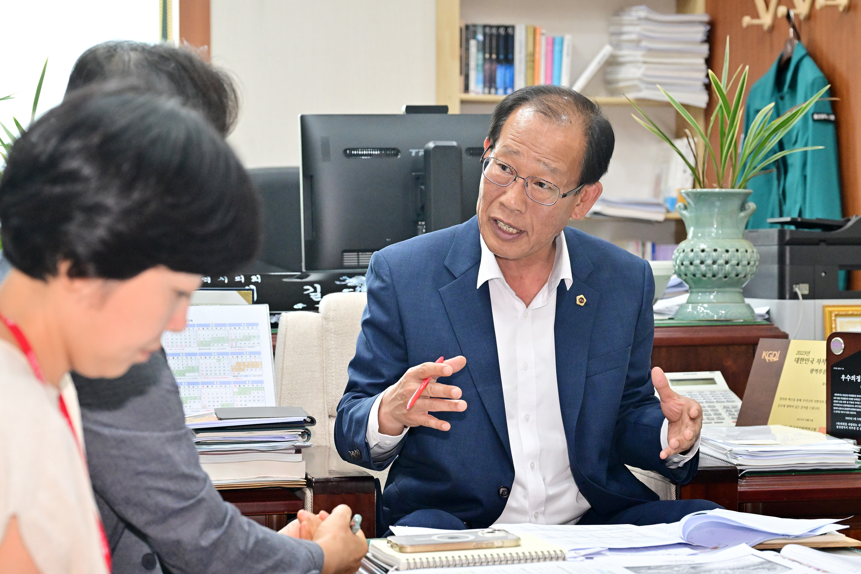 강대길 의원, 말기 환자 치료보호 관련 현황 청취2