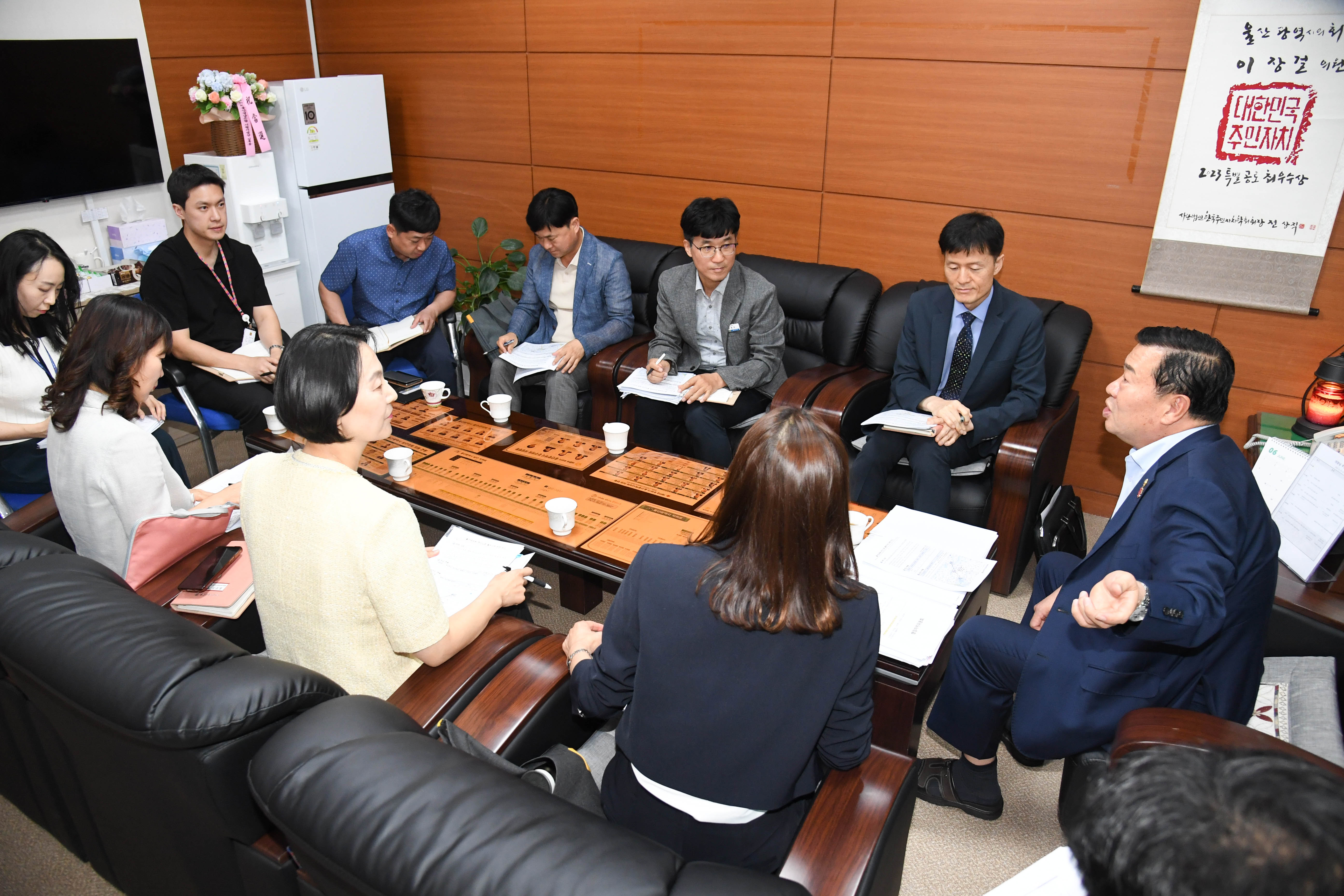 이장걸 행정자치위원장, 재개발지역 인근 초등학생 통학로 안전점검 간담회4