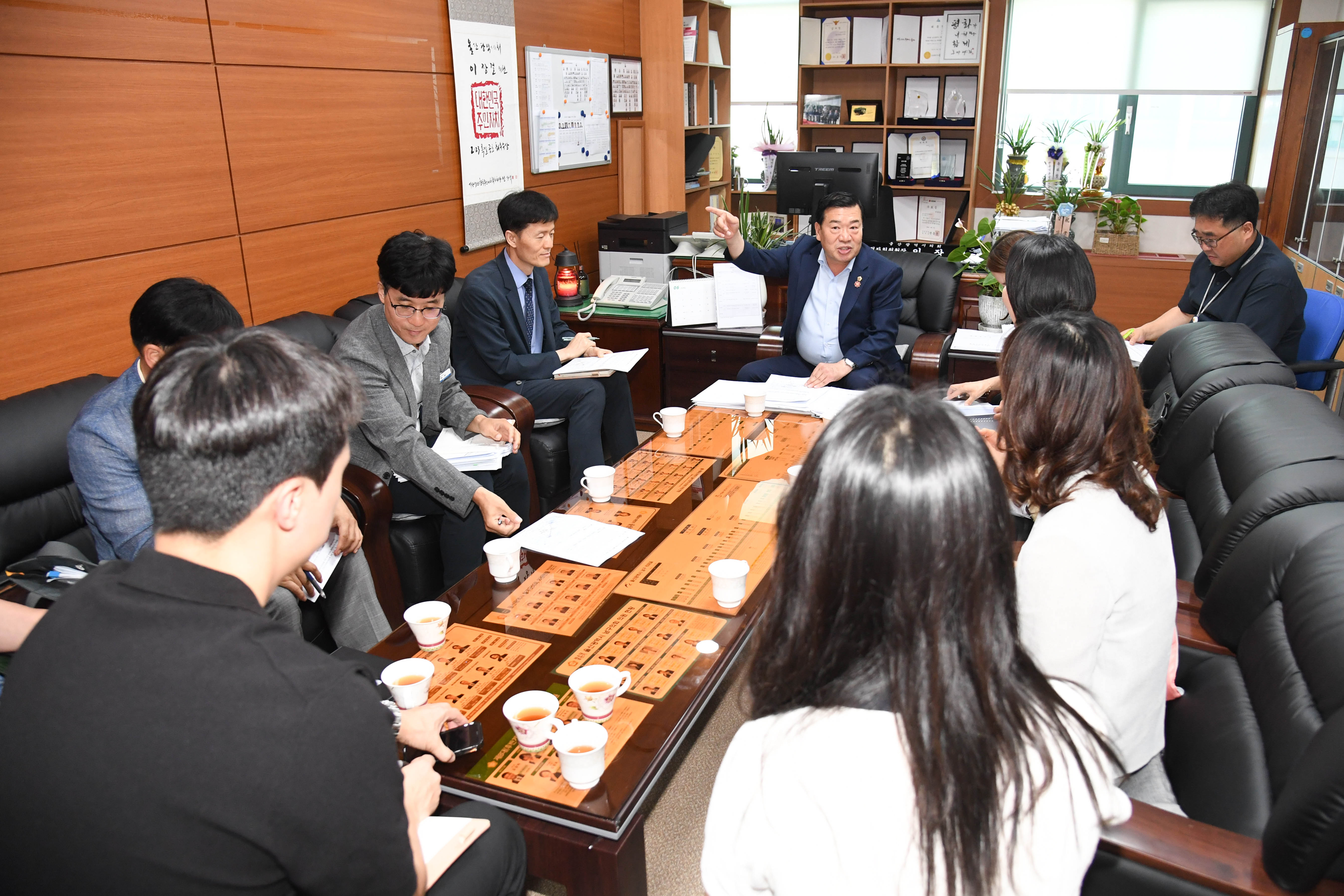이장걸 행정자치위원장, 재개발지역 인근 초등학생 통학로 안전점검 간담회7