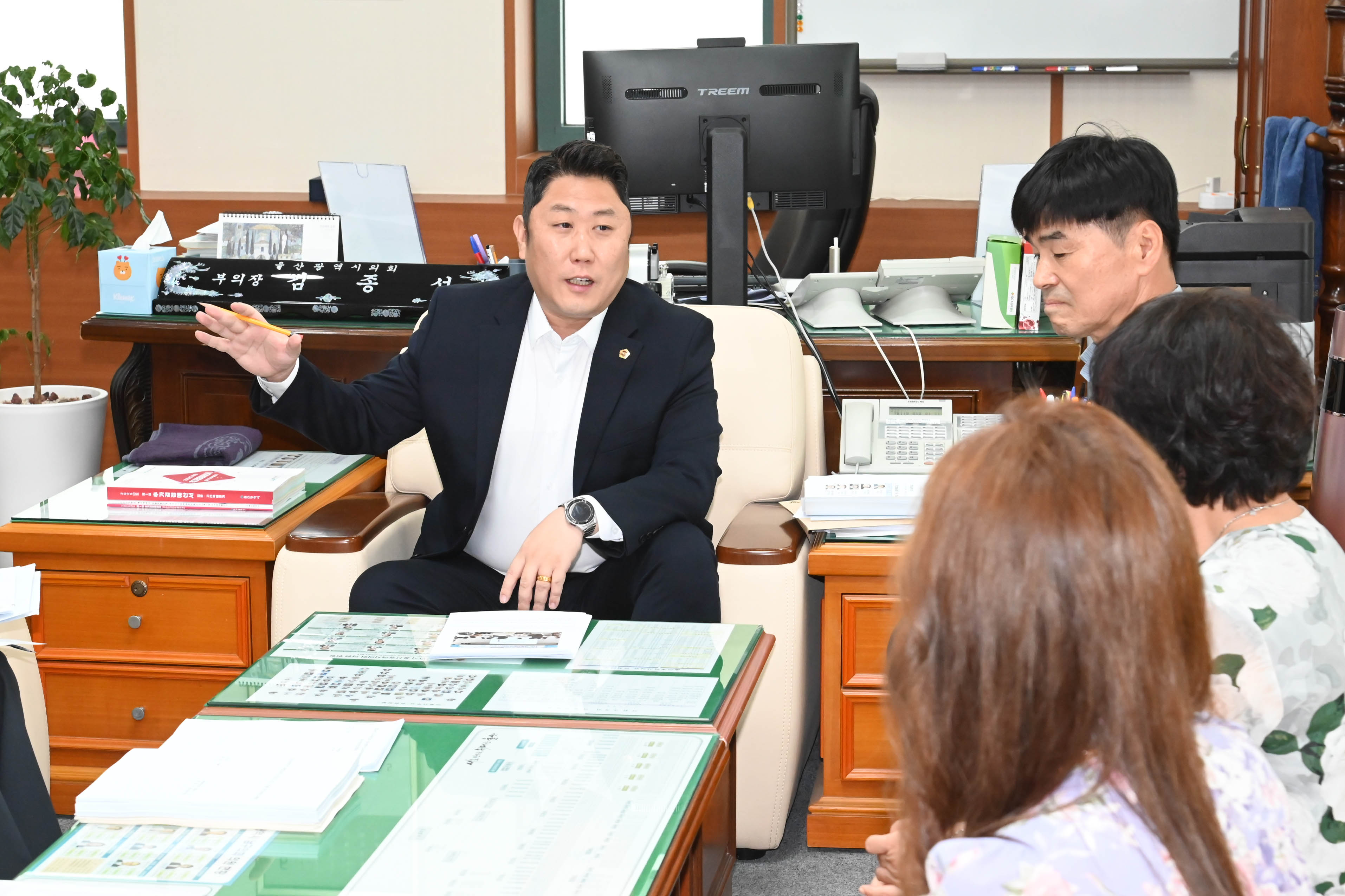김종섭 부의장, 유보통합 영유아학교 시범사업 관련 간담회3