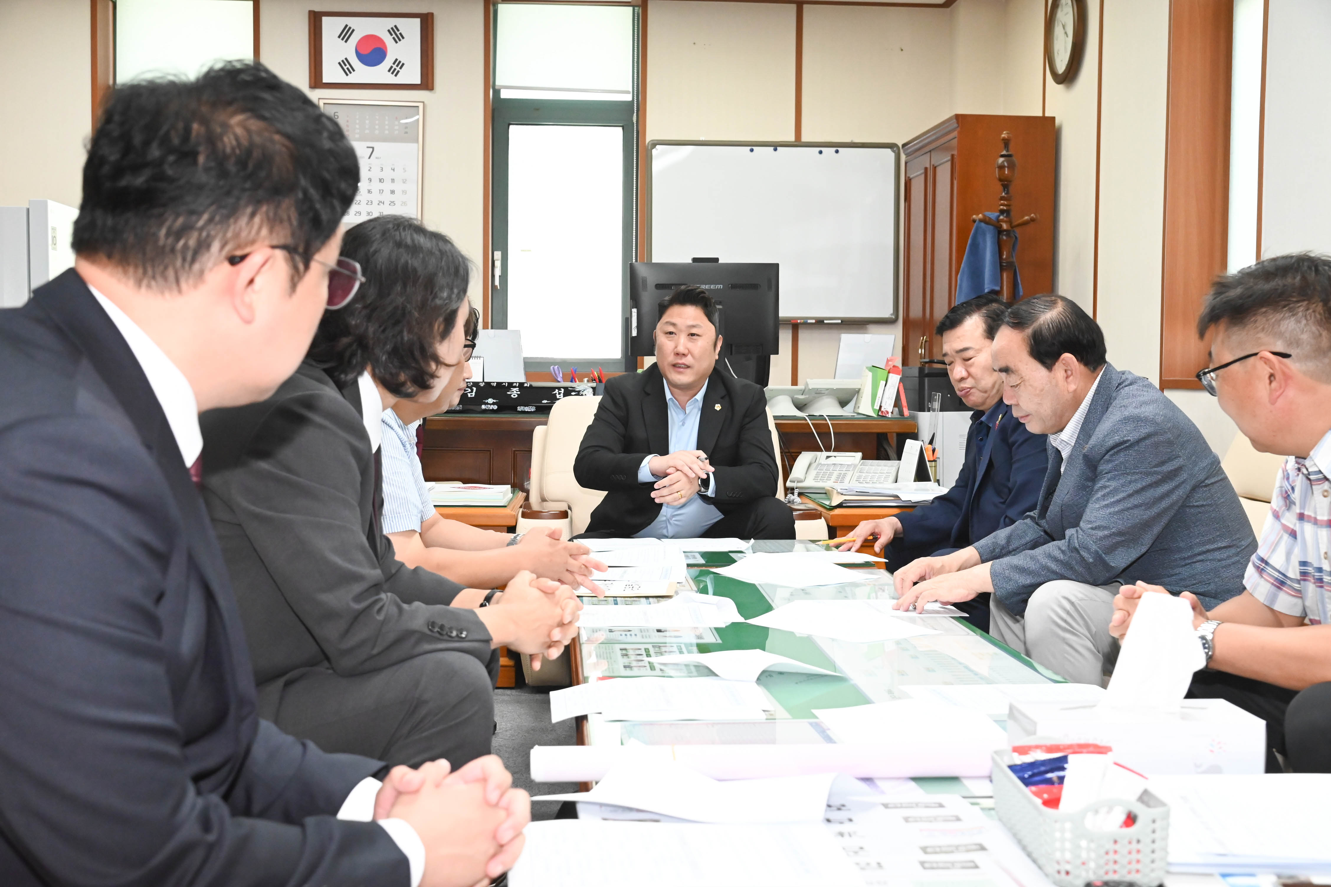 김종섭 부의장, 울산시설공단 노조위원장 의견청취 간담회6