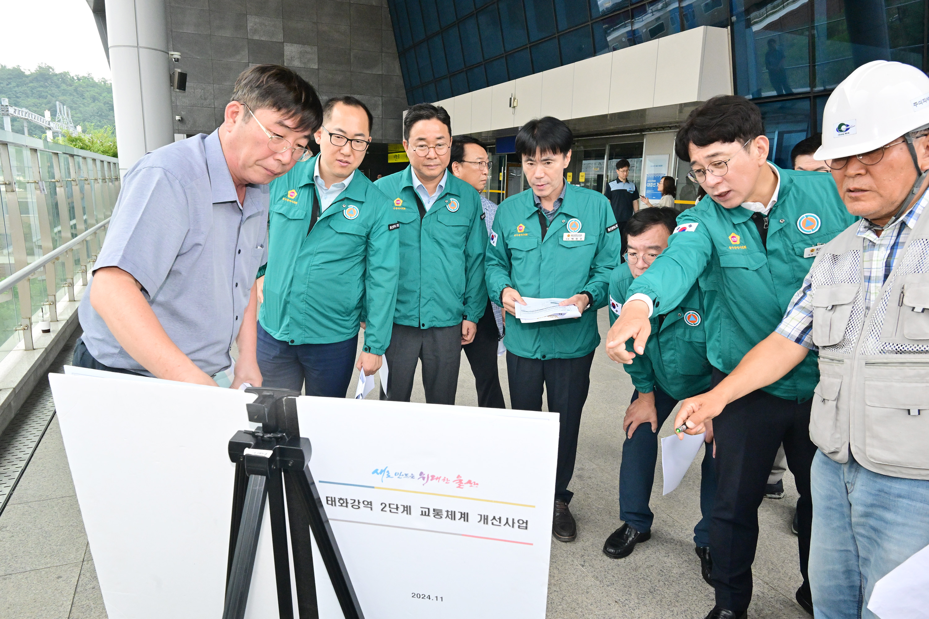 산업건설위원회, 태화강역·농수산물도매시장 현장 점검4