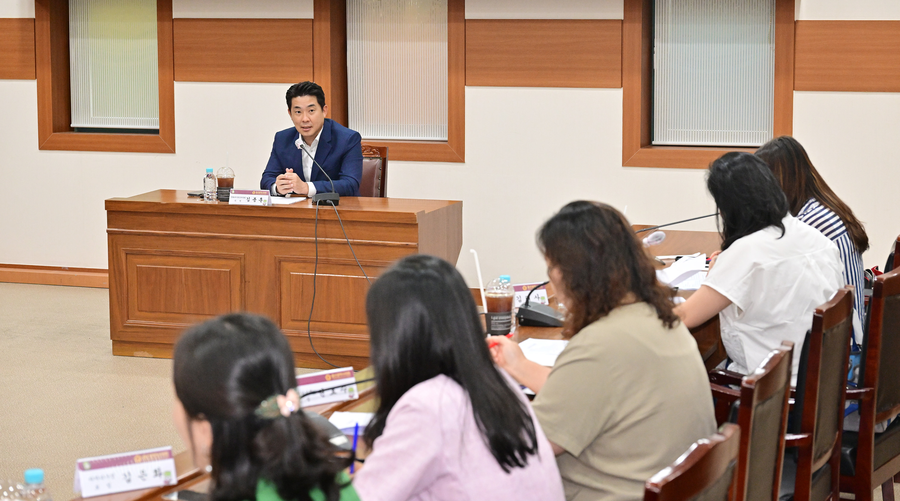 김종훈 의원, 다자녀가정 지원 확대를 위한 의견청취 간담회 3