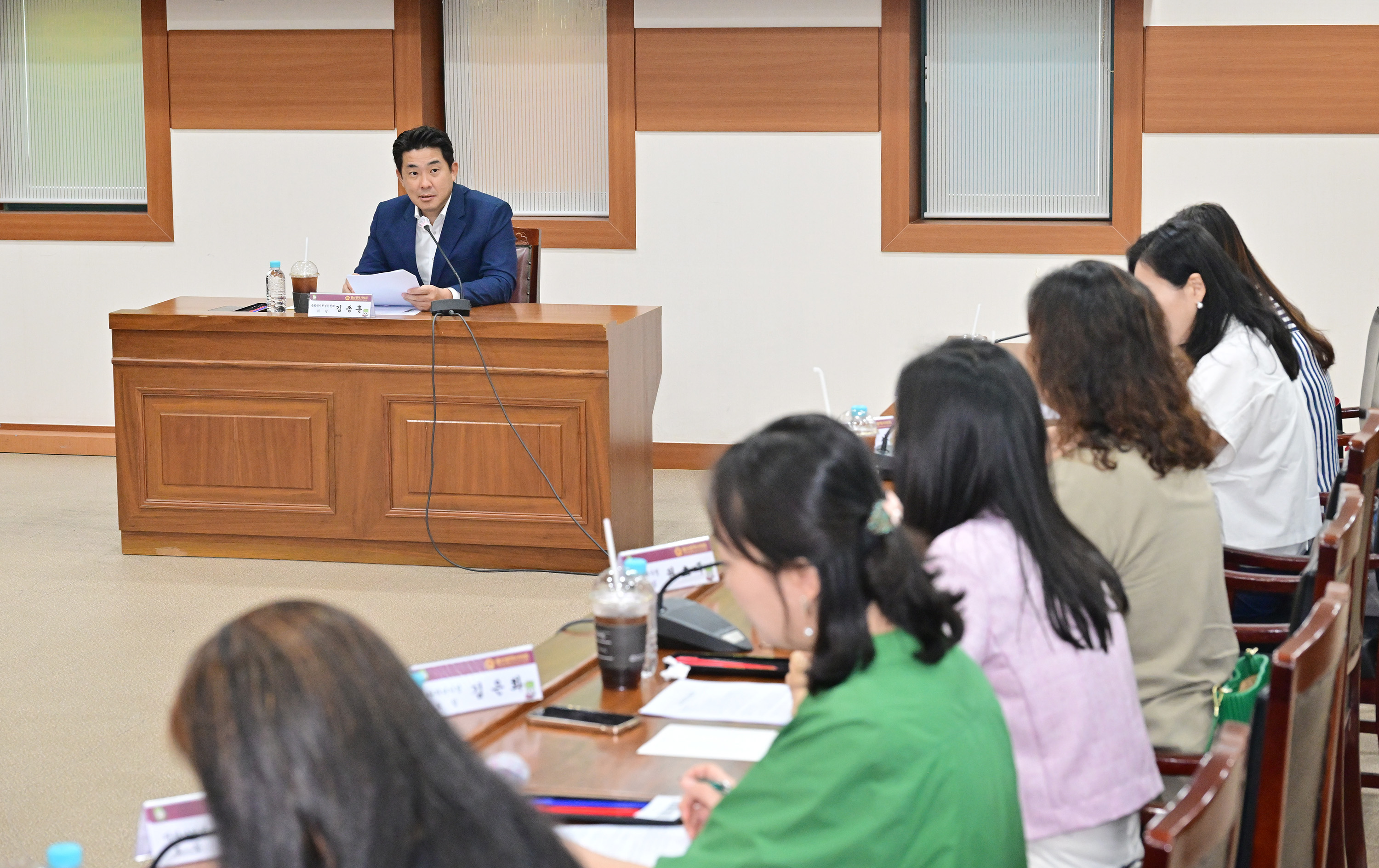 김종훈 의원, 다자녀가정 지원 확대를 위한 의견청취 간담회 8