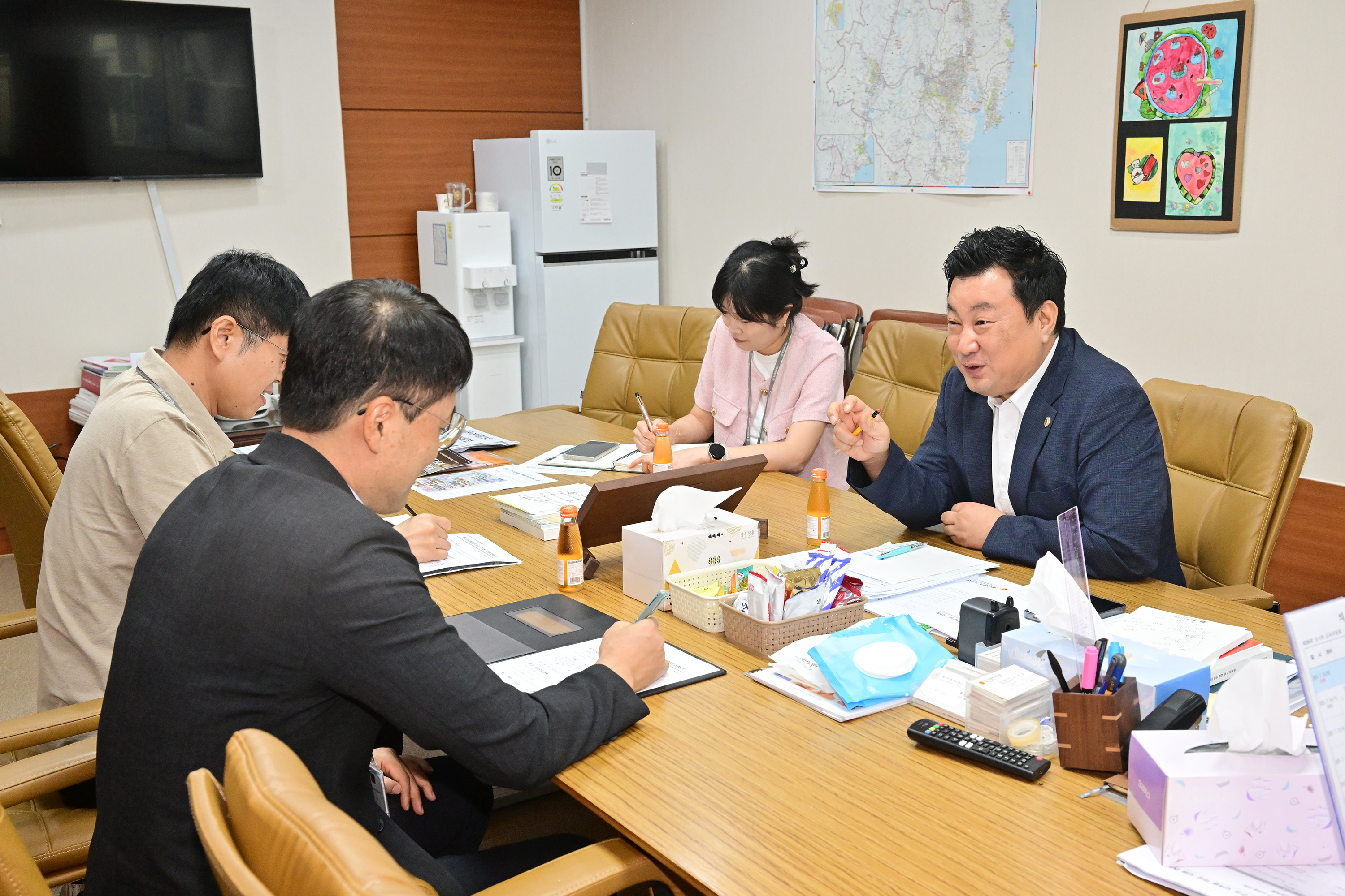 안대룡 교육위원장, 폭염 대응 학교 전기요금 긴급 지원 요청 1