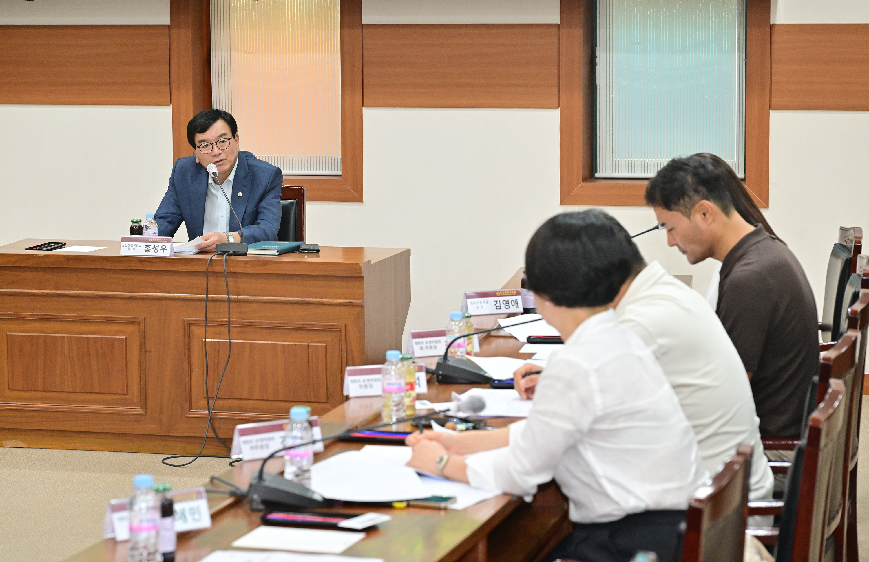 홍성우 의원, 영화초 학교복합시설 추진 관련 간담회 3