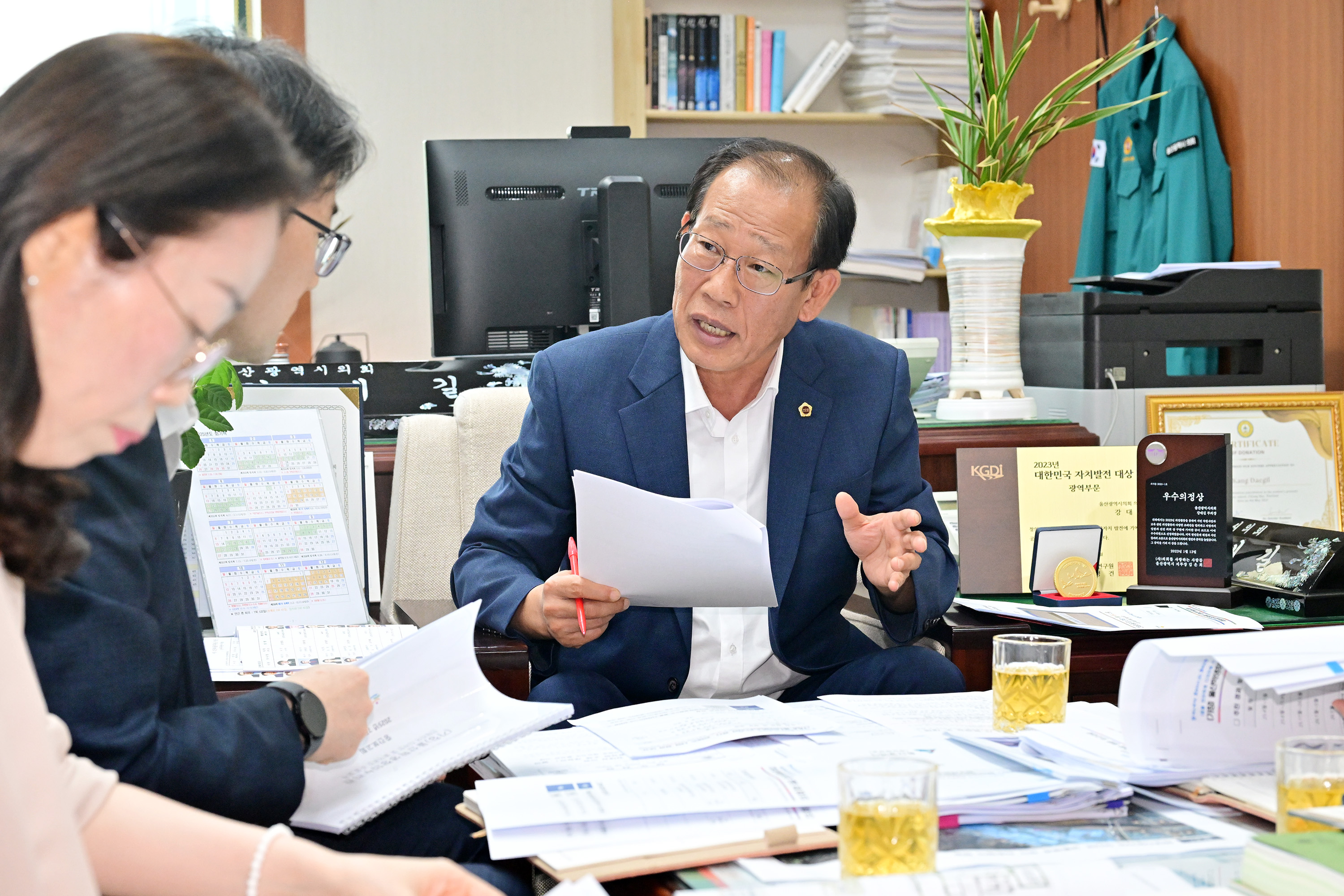 강대길 의원, (가칭)울산학생창의누리관 추진 현황 간담회 3