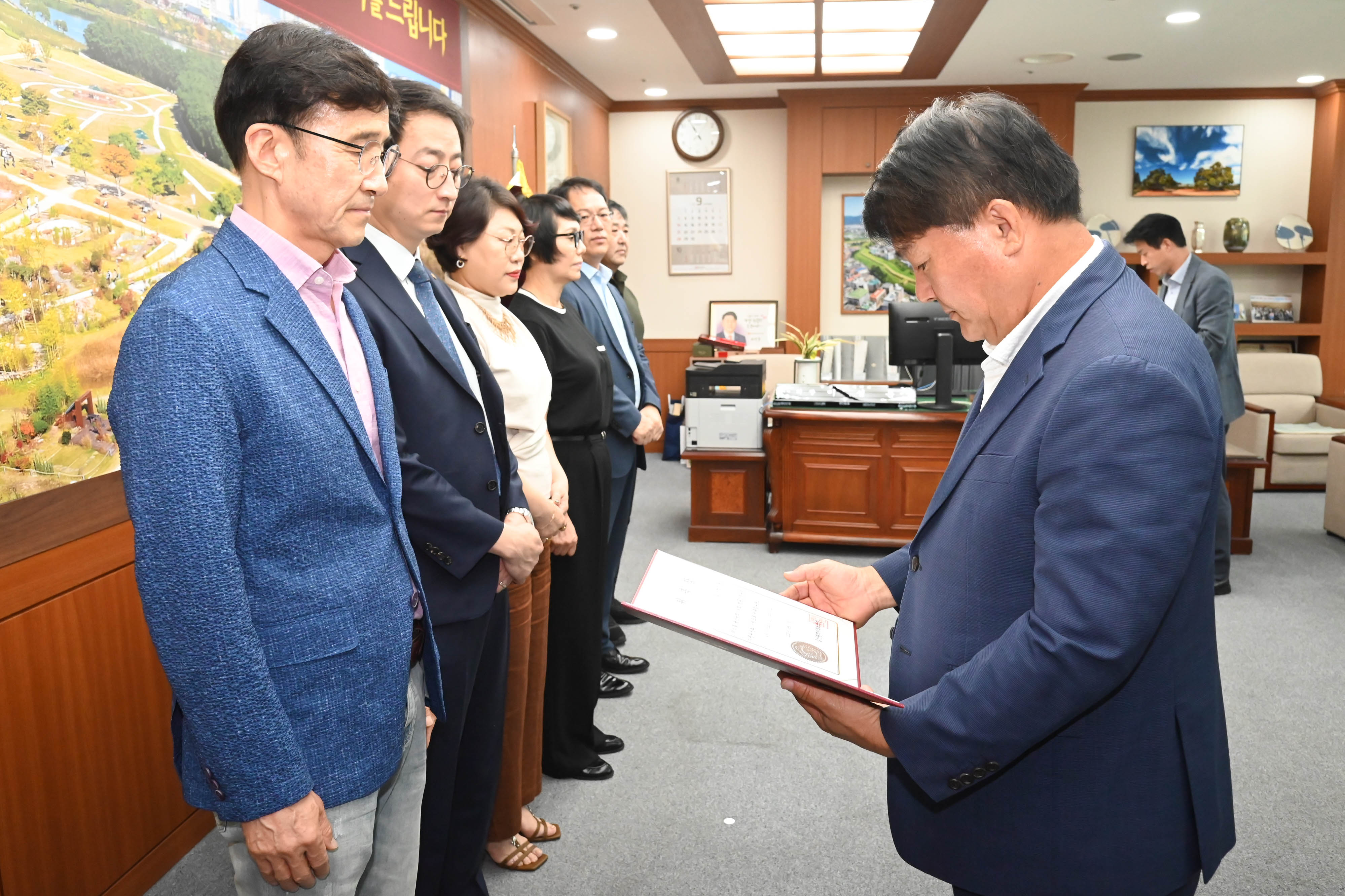 울산광역시의회, 행동강령운영 자문위원회 위촉식2